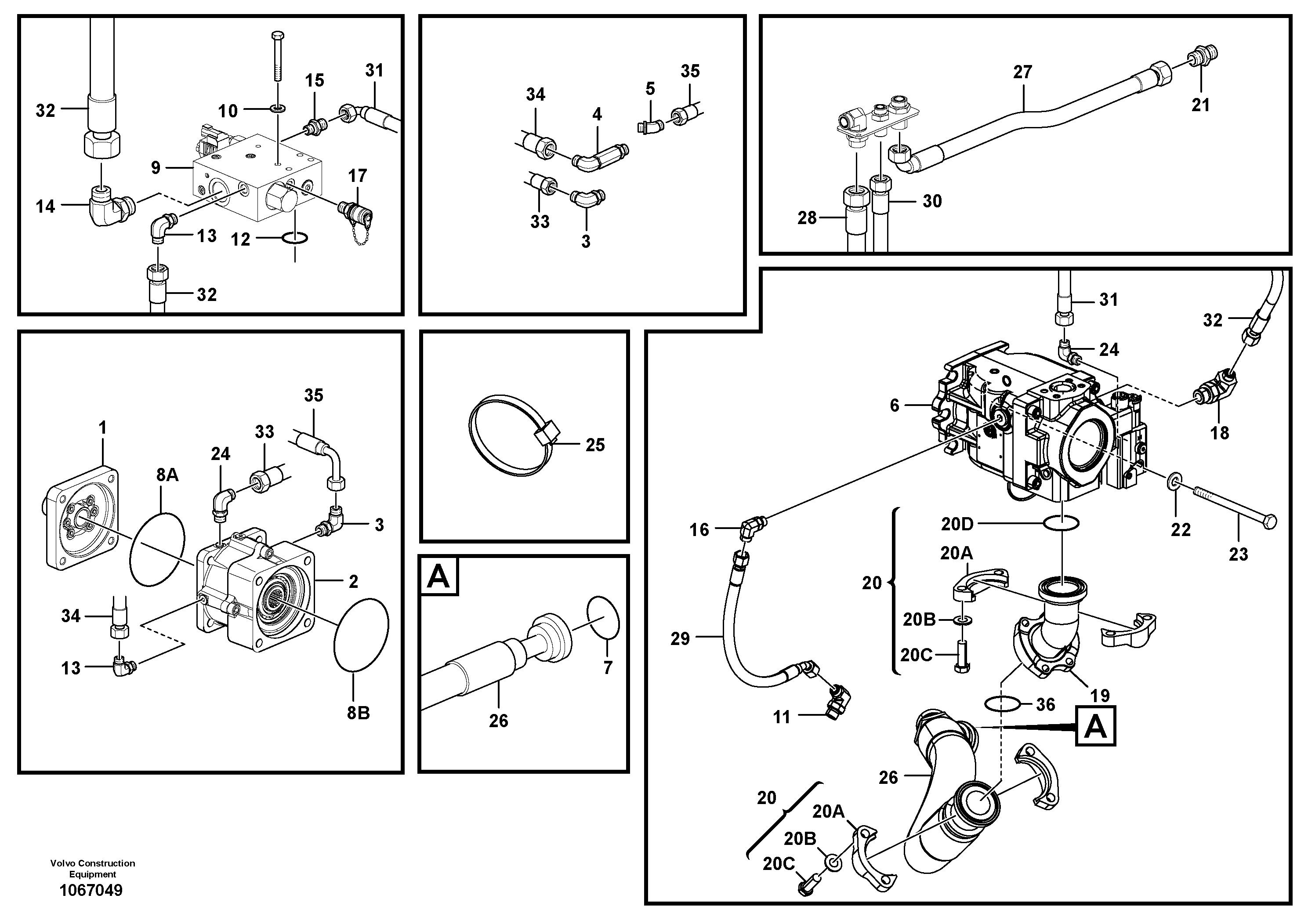 Timing gear casing VOE12779181 VOLVO