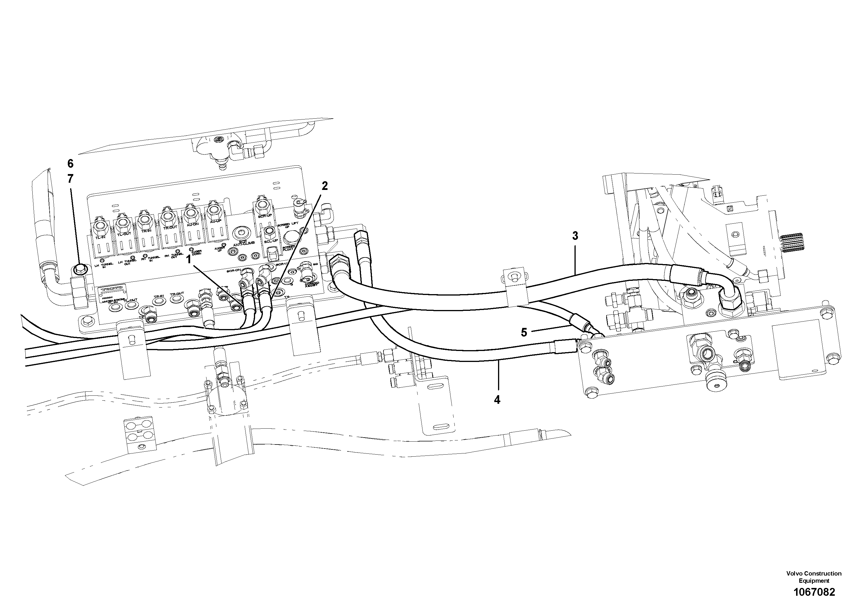 Timing gear casing VOE12763493 VOLVO