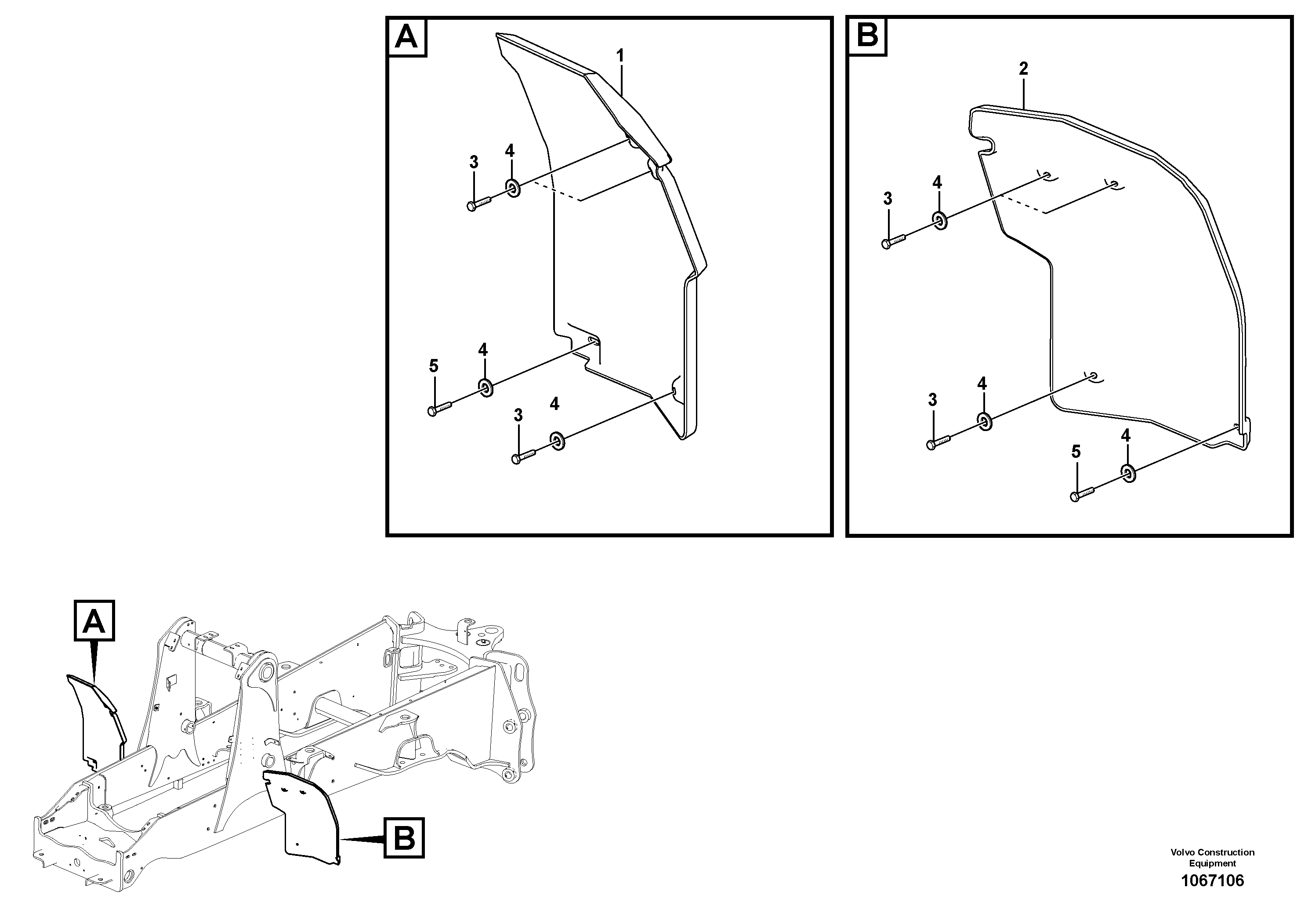 Dowel pin VOE16208588 VOLVO