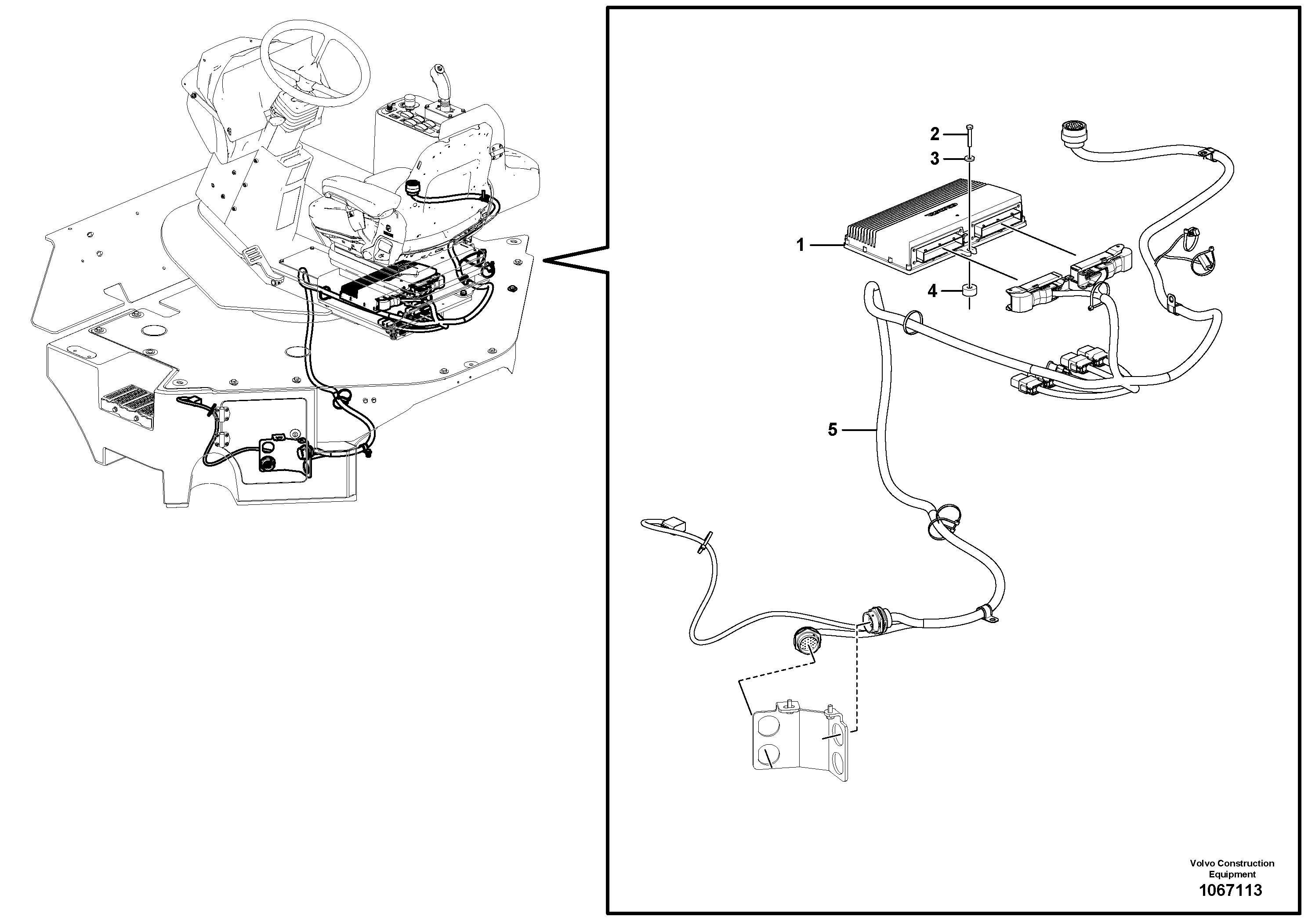 Support Leg VOE12828643 VOLVO