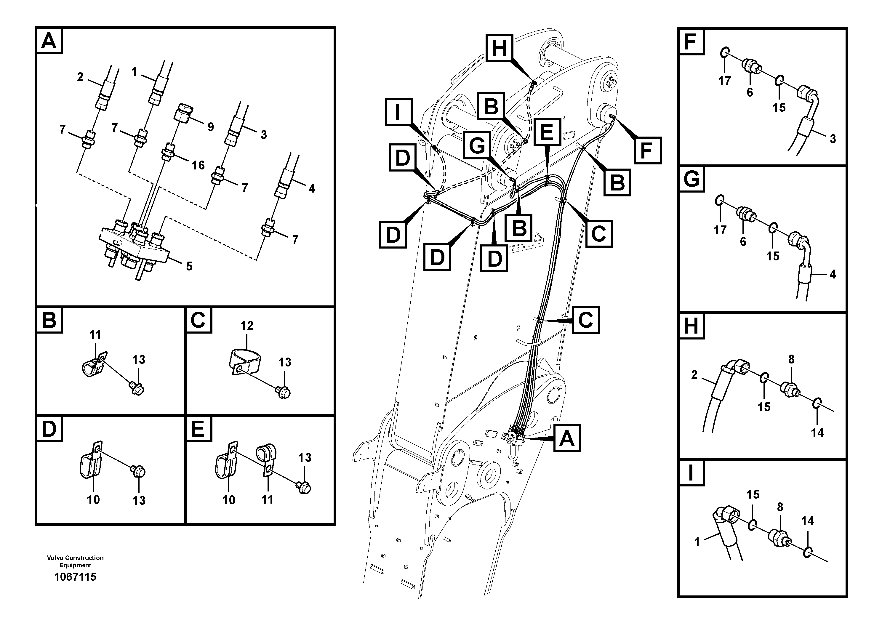 Timing gear casing VOE15800376 VOLVO
