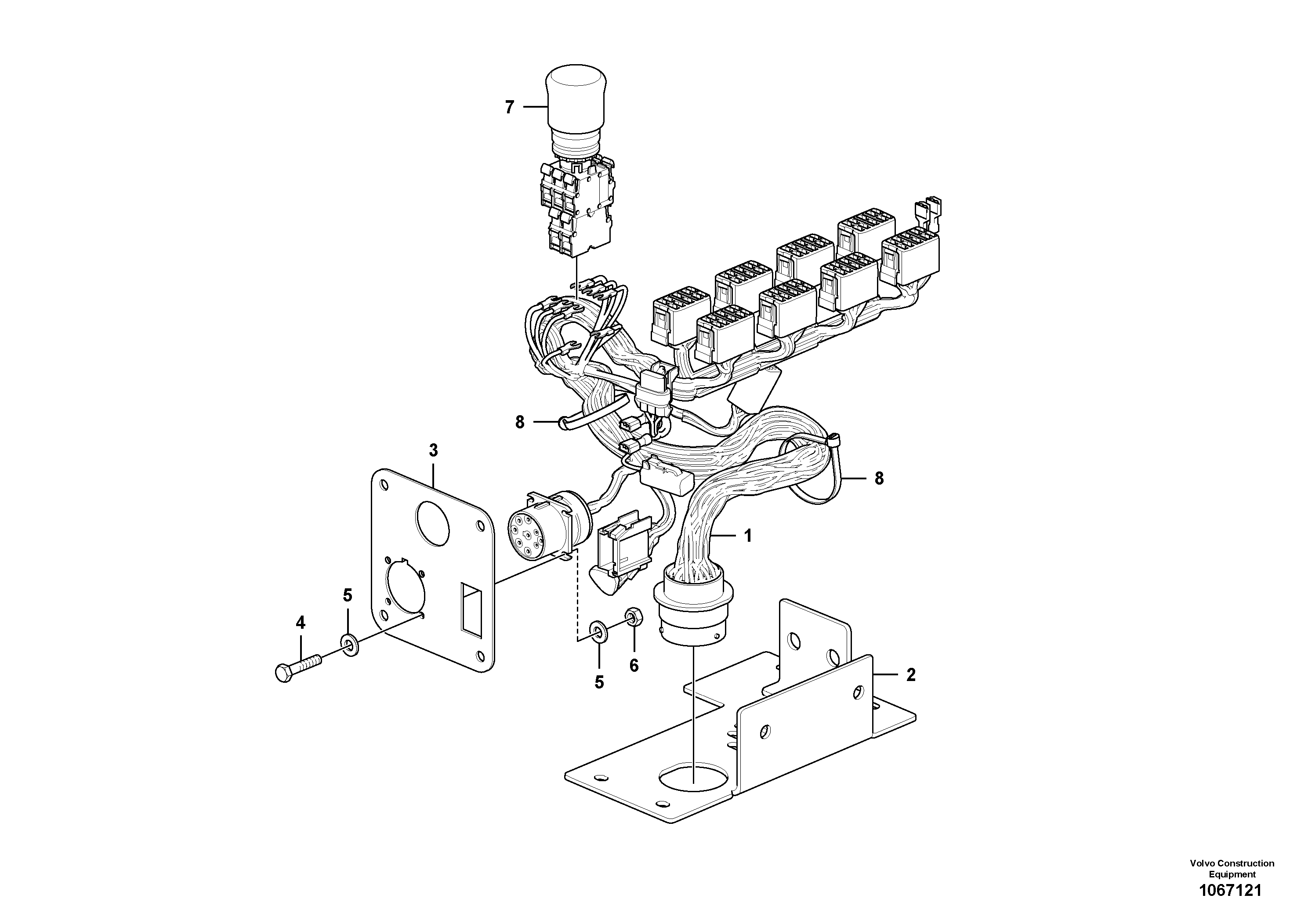 Support Leg VOE12769822 VOLVO