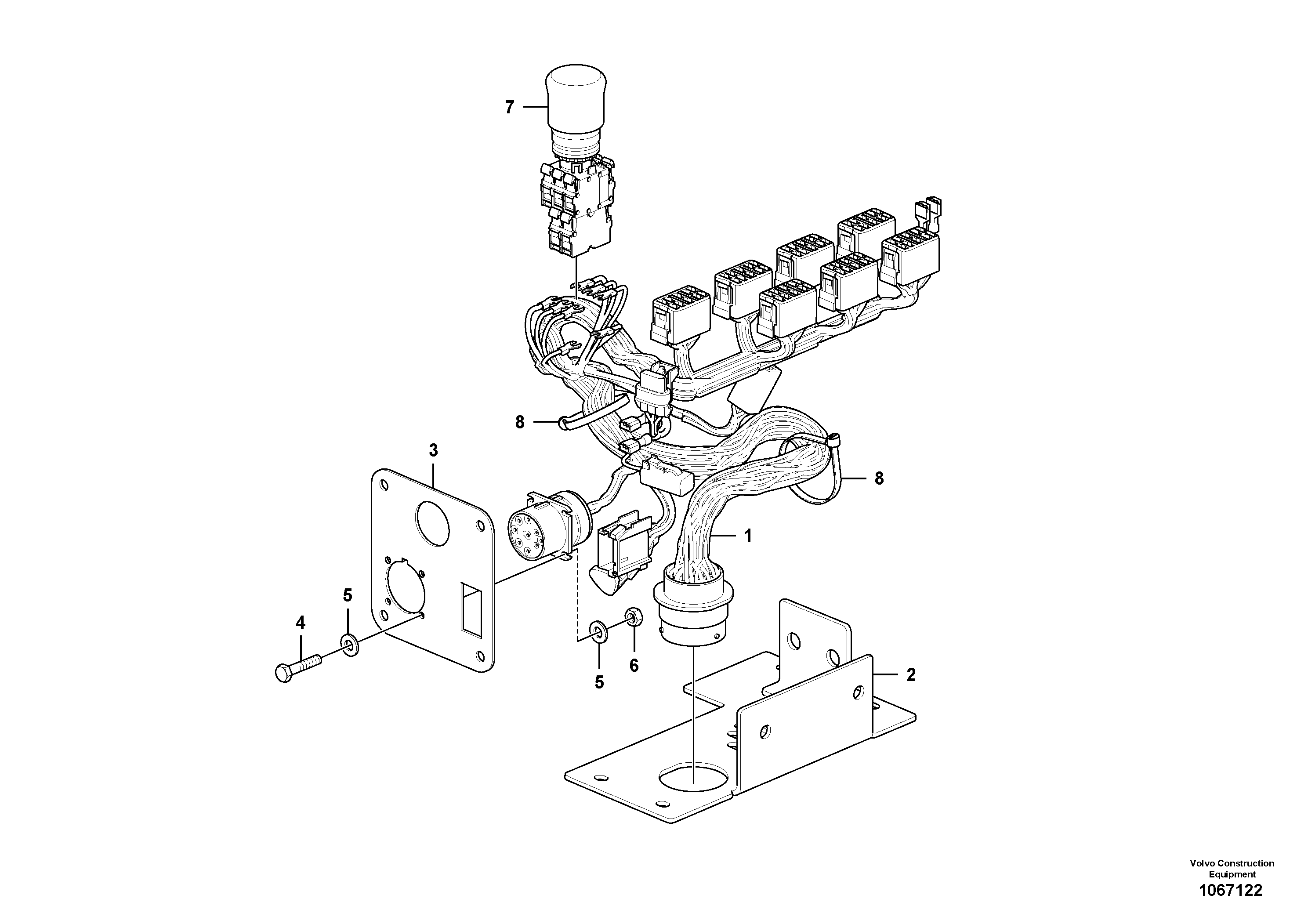 Support Leg VOE12776616 VOLVO