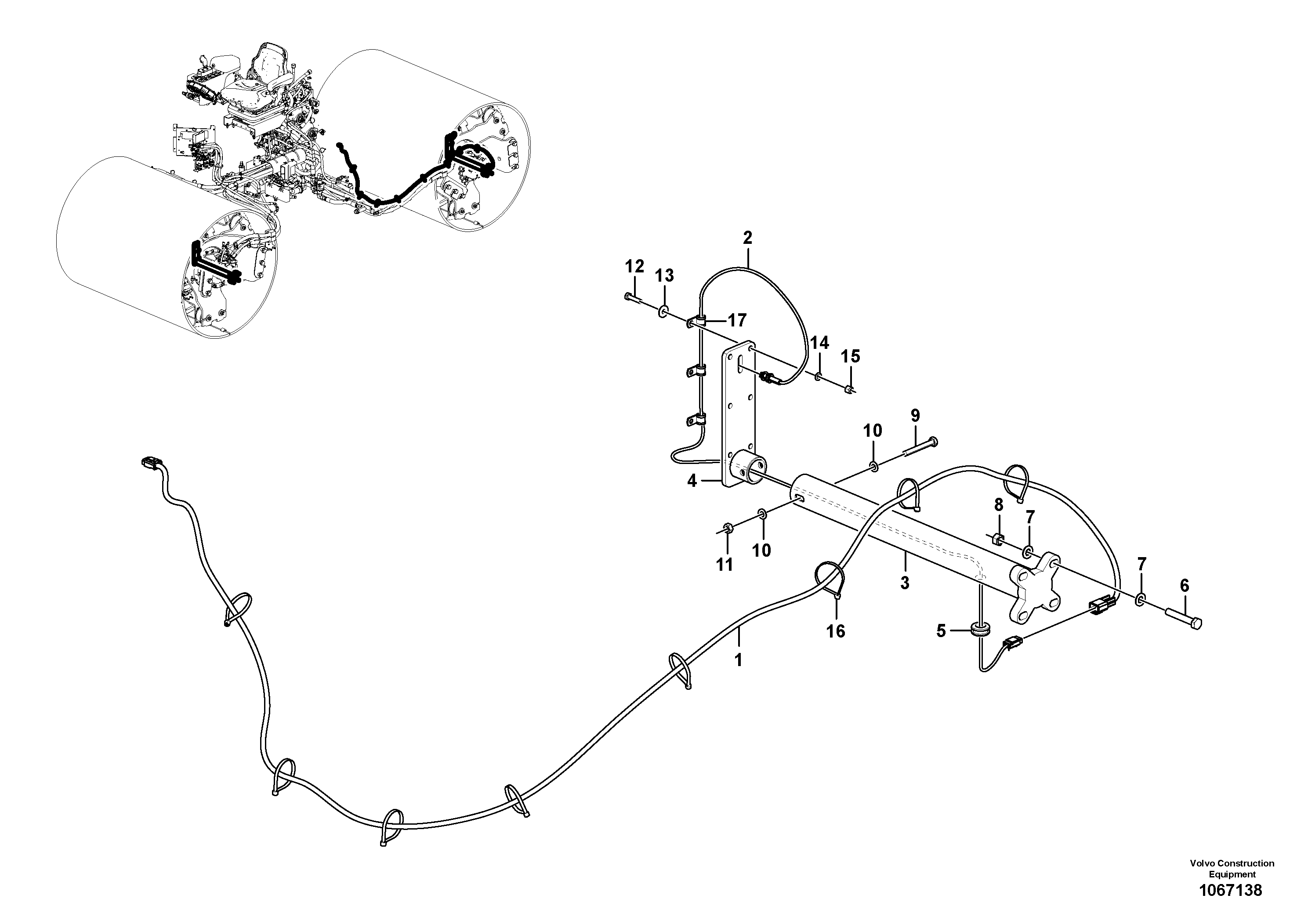Support Leg VOE12786394 VOLVO
