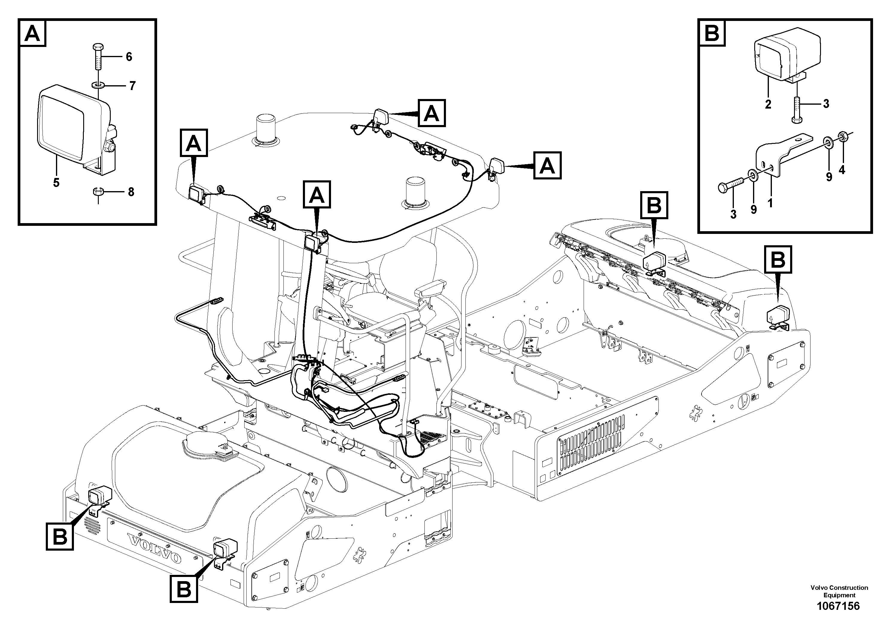 Mounting rail RM96713045 VOLVO