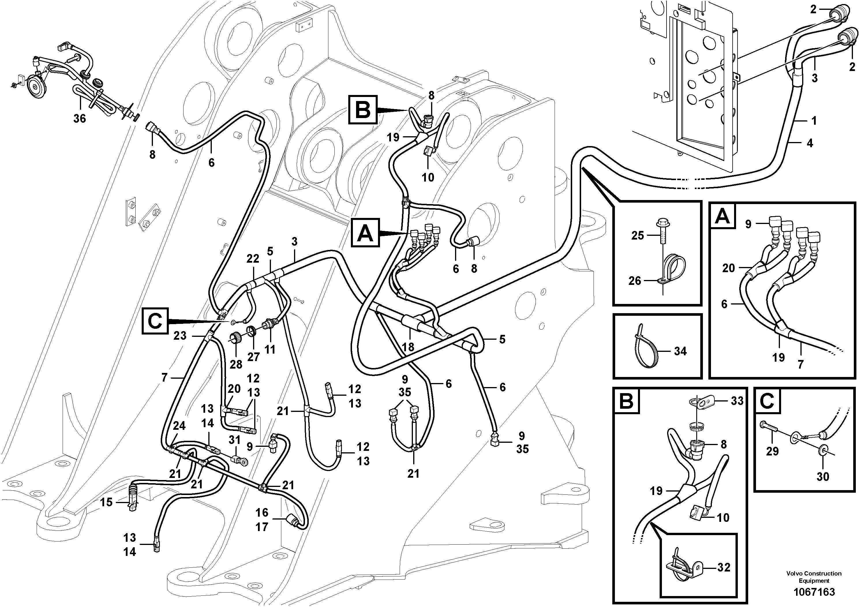 Hydr Diagram VOE990457 VOLVO