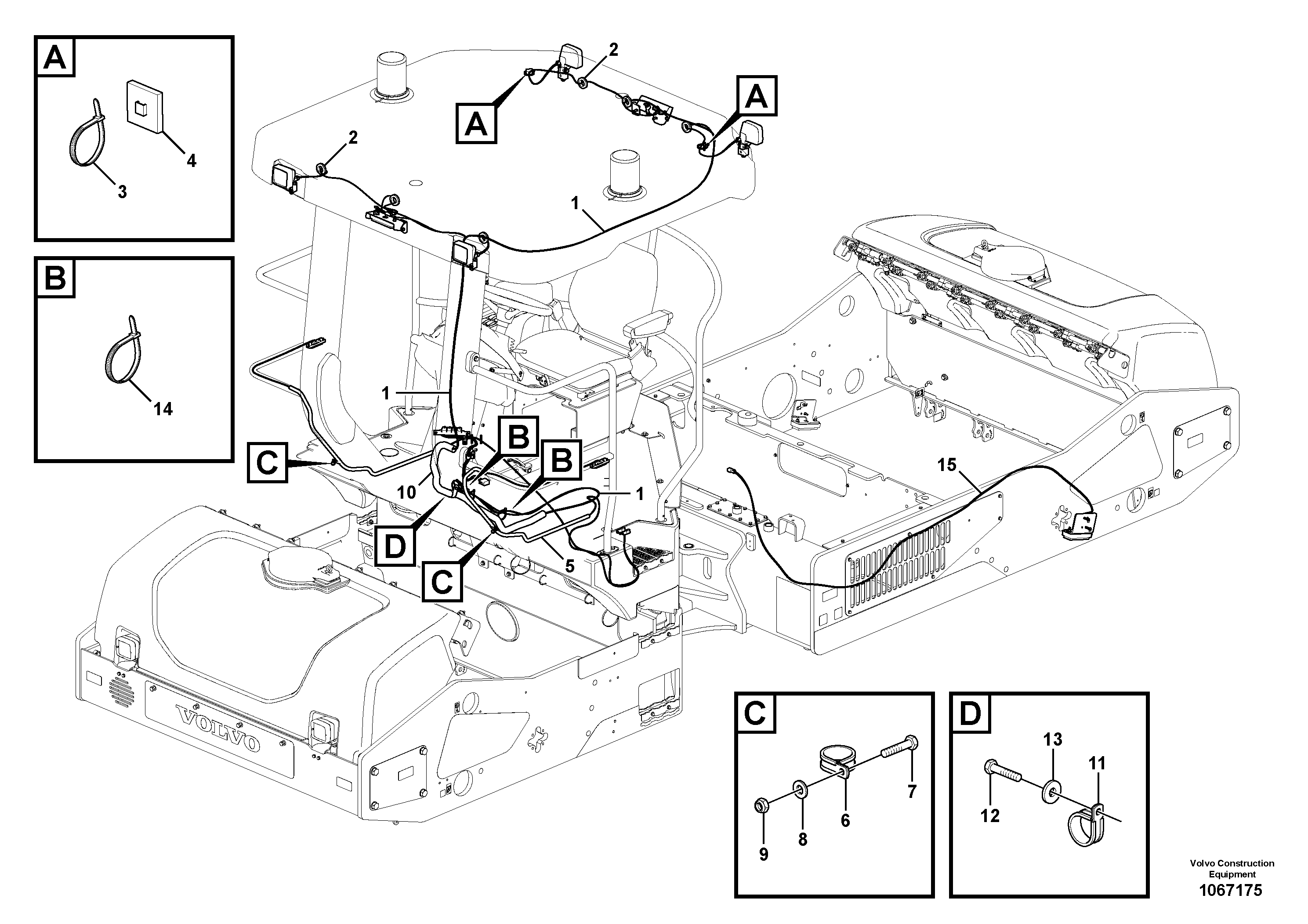 Wiring Harness VOE12812001 VOLVO