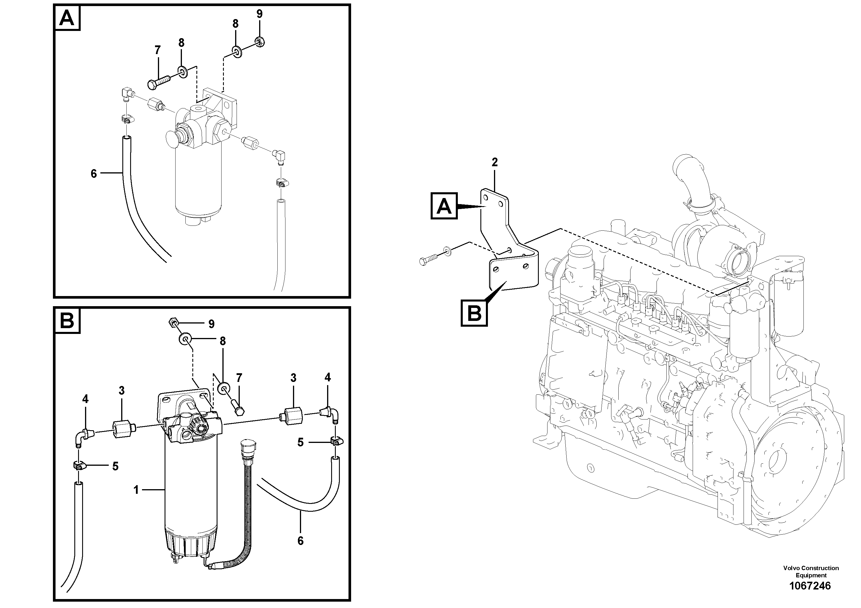 Bracket VOE12760845 VOLVO
