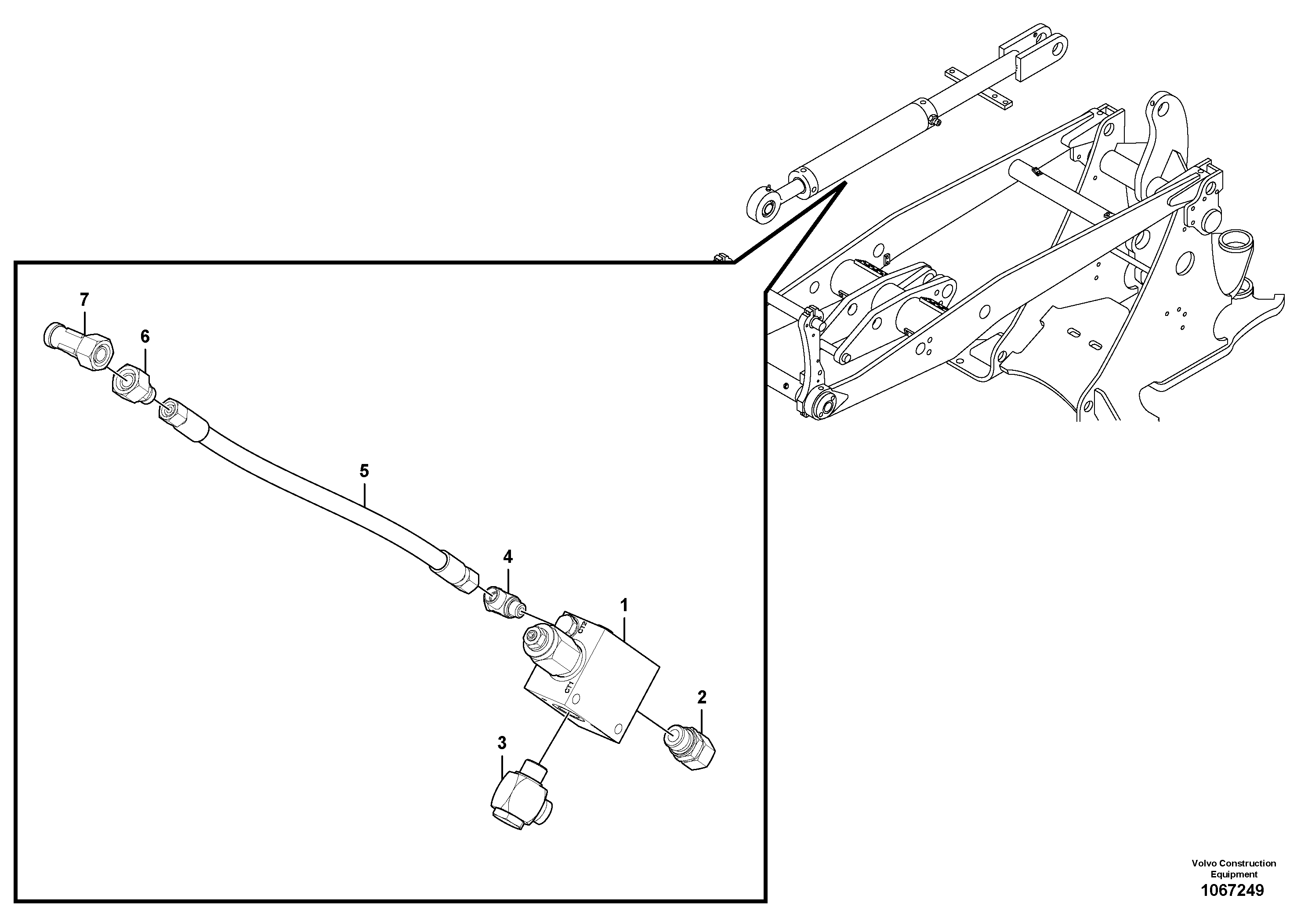 Timing gear casing VOE15211863 VOLVO