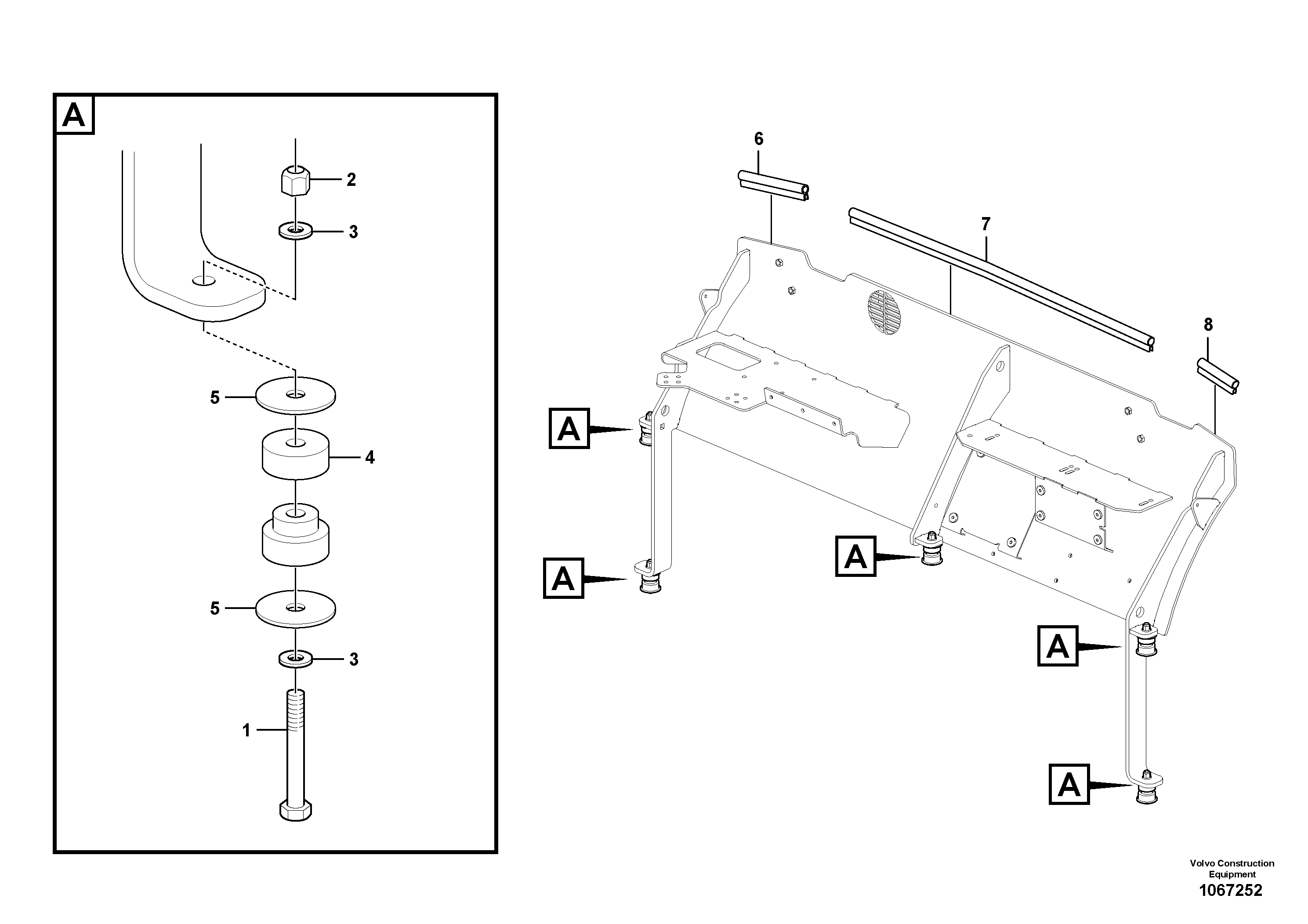 Cabin roof VOE12766093 VOLVO