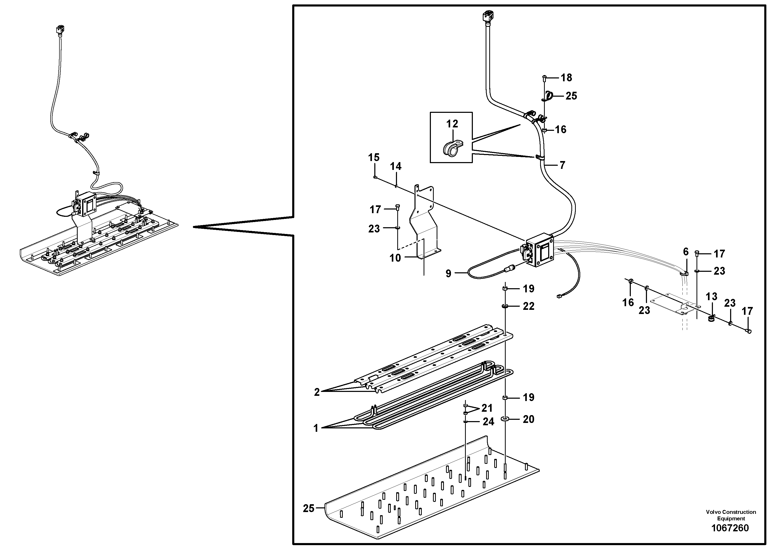 Bushing Section RM/VOE12764976 VOLVO