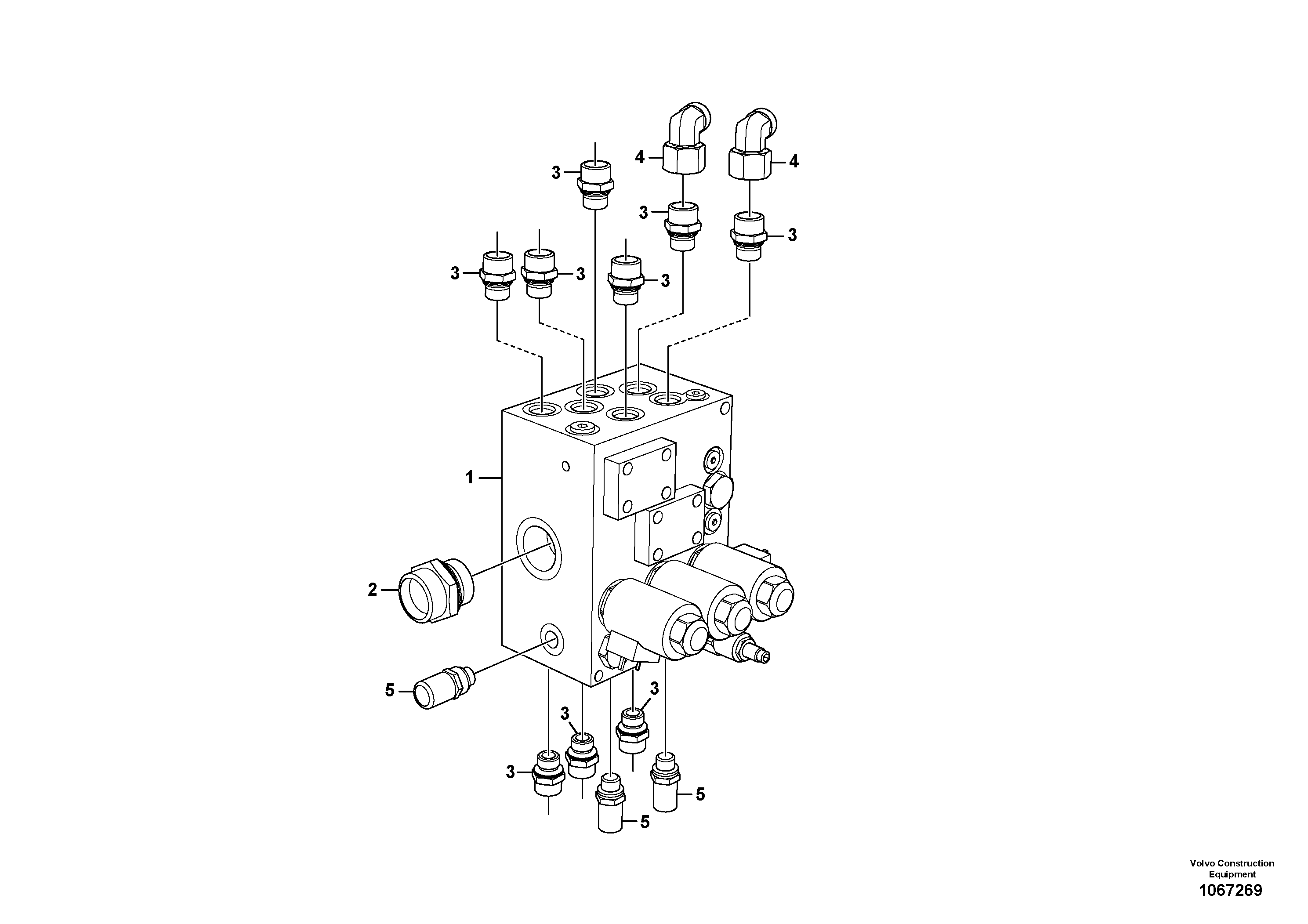 Expansion Tank VOE15192431 VOLVO