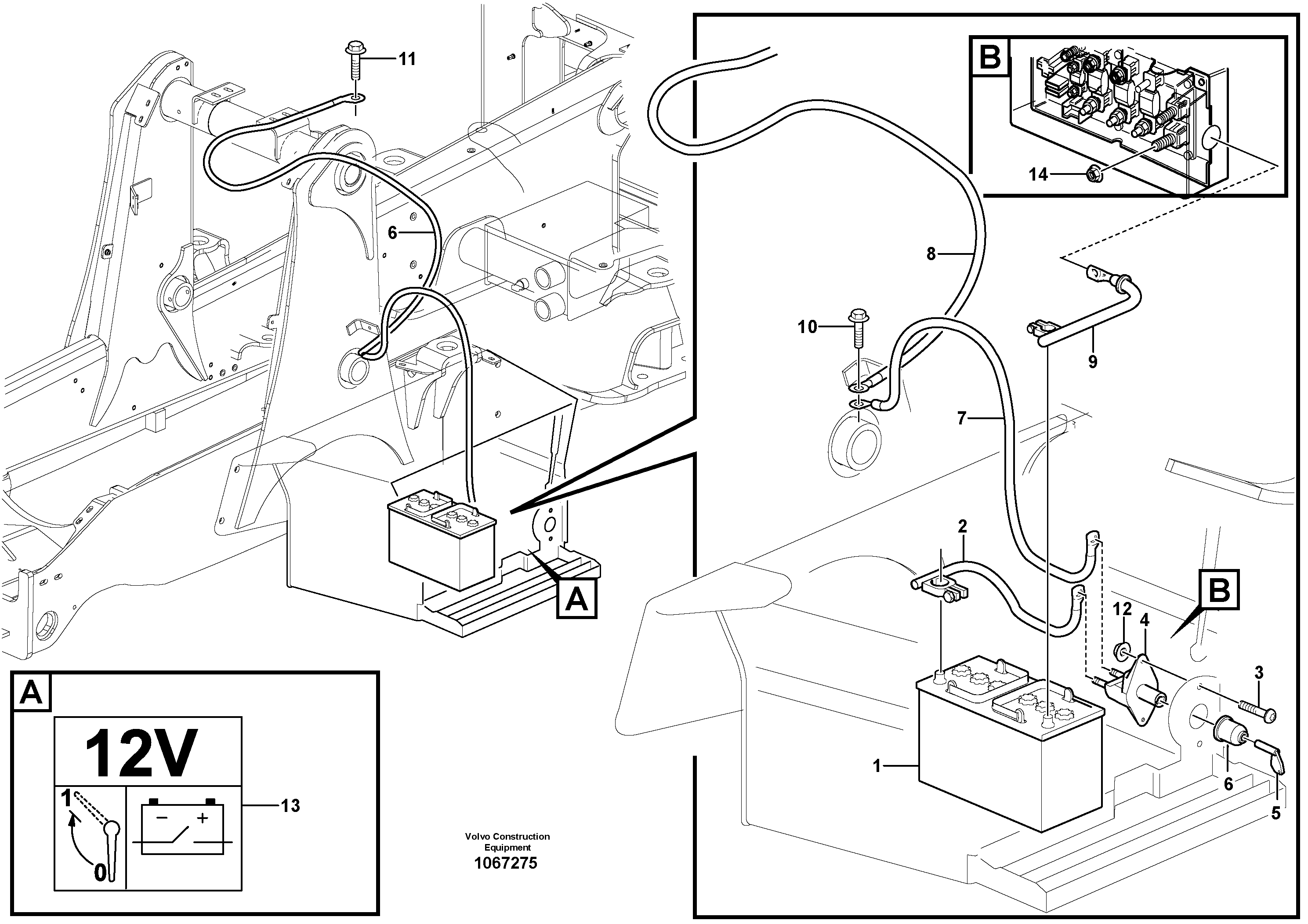 Radio Support VOE15641266 VOLVO