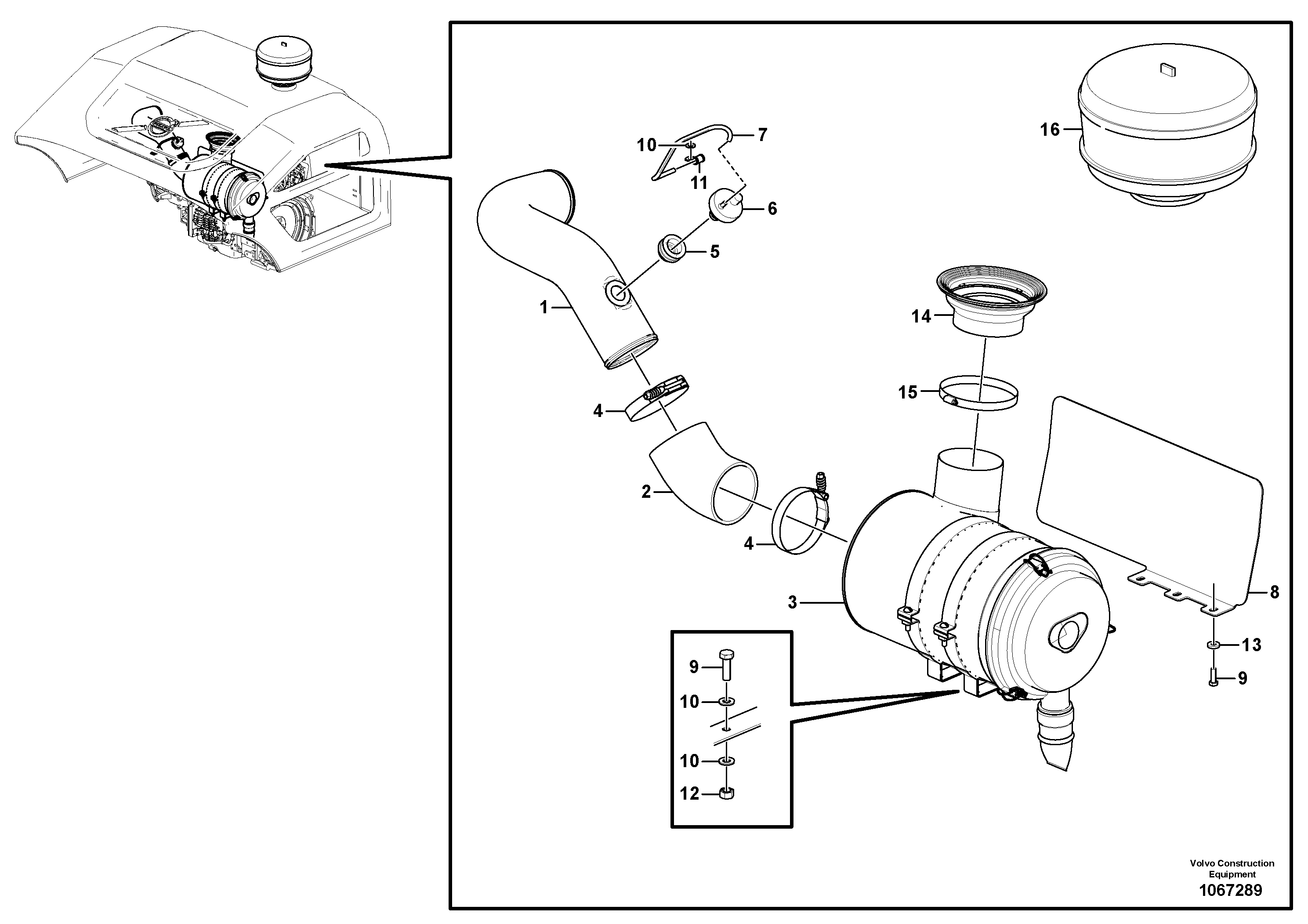 Condenser VOE12779205 VOLVO