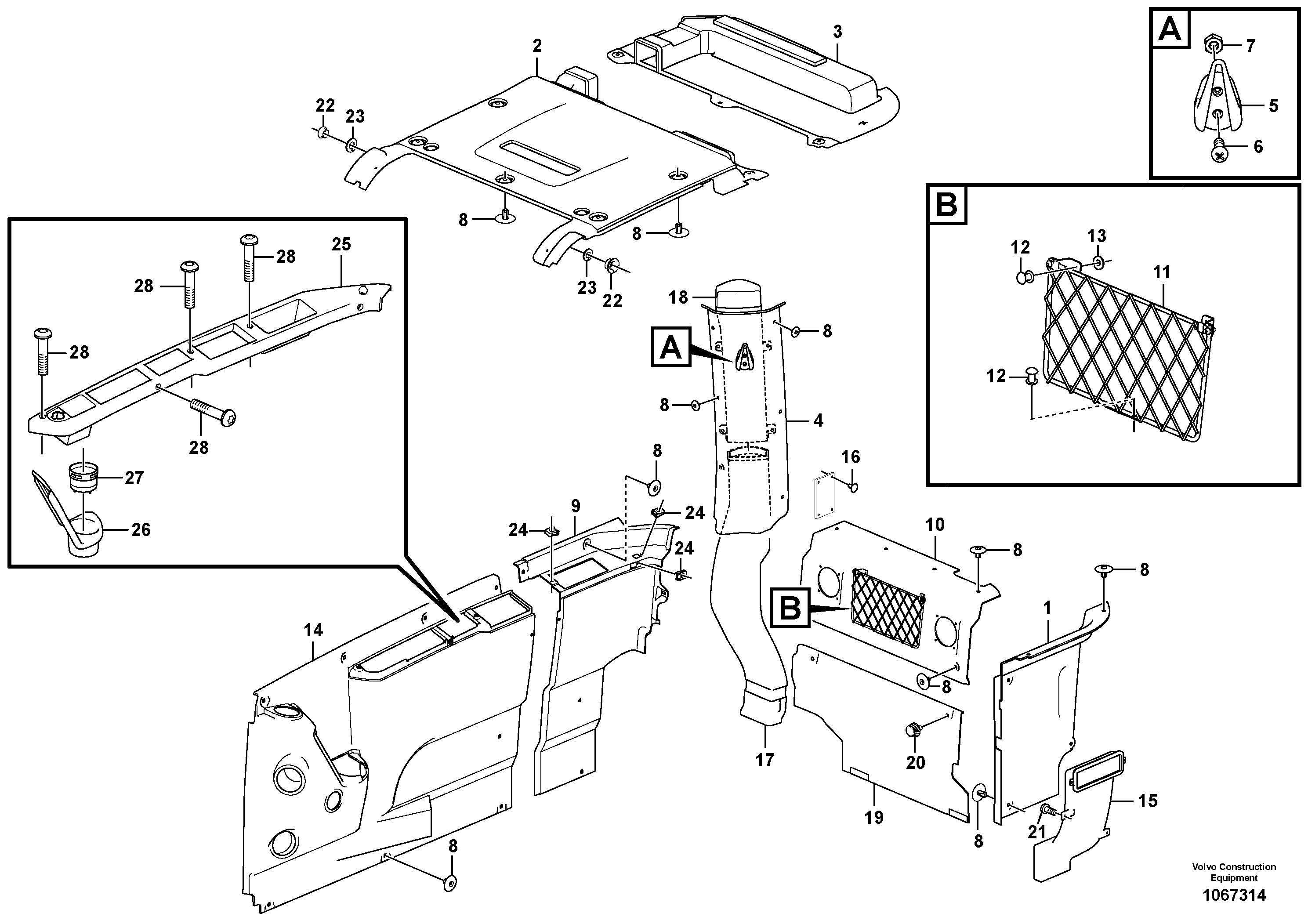 Padding RM/VOE14635650 VOLVO