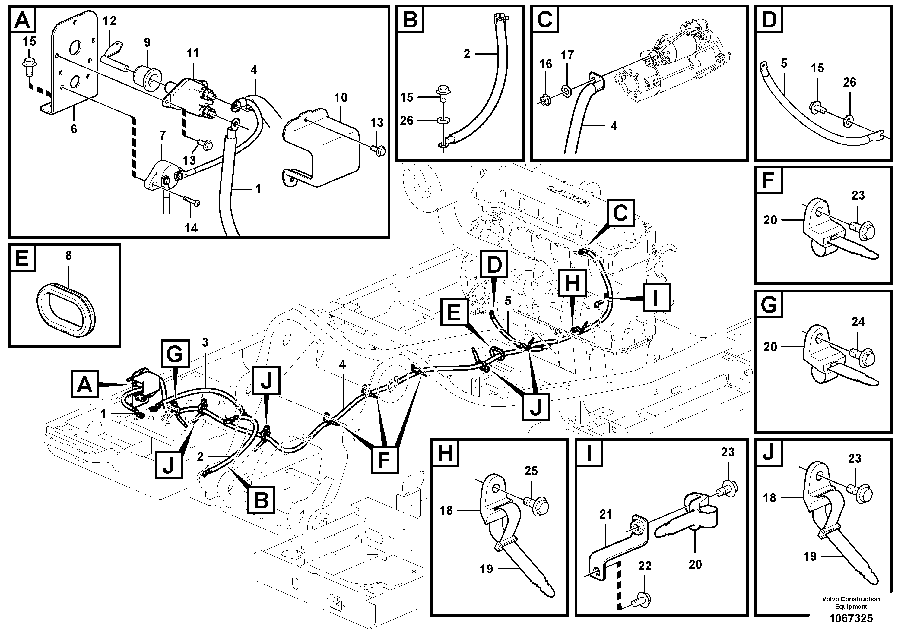 Brush Bearing VOE14682683 VOLVO