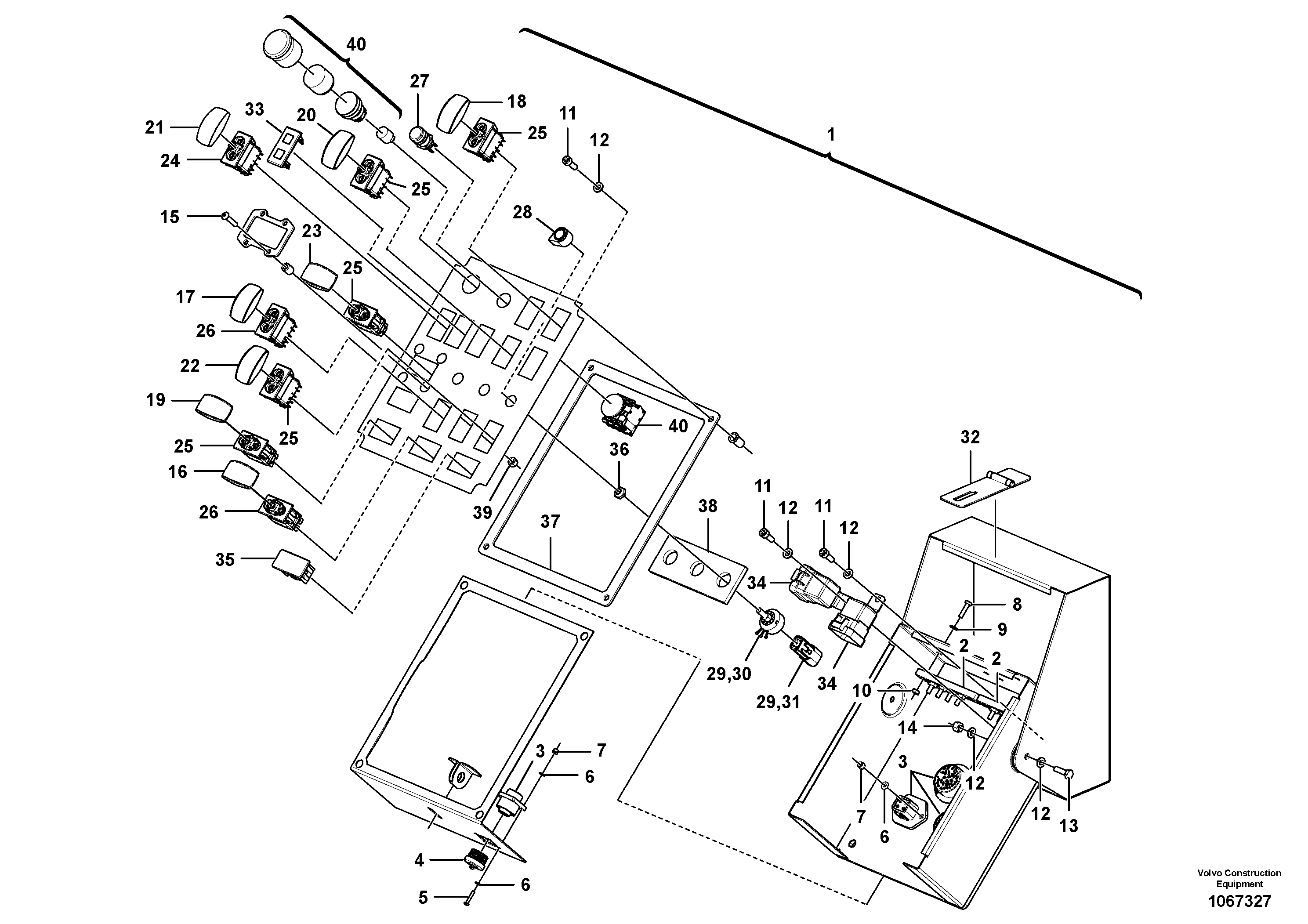 Панель детали VOE17224409 VOLVO