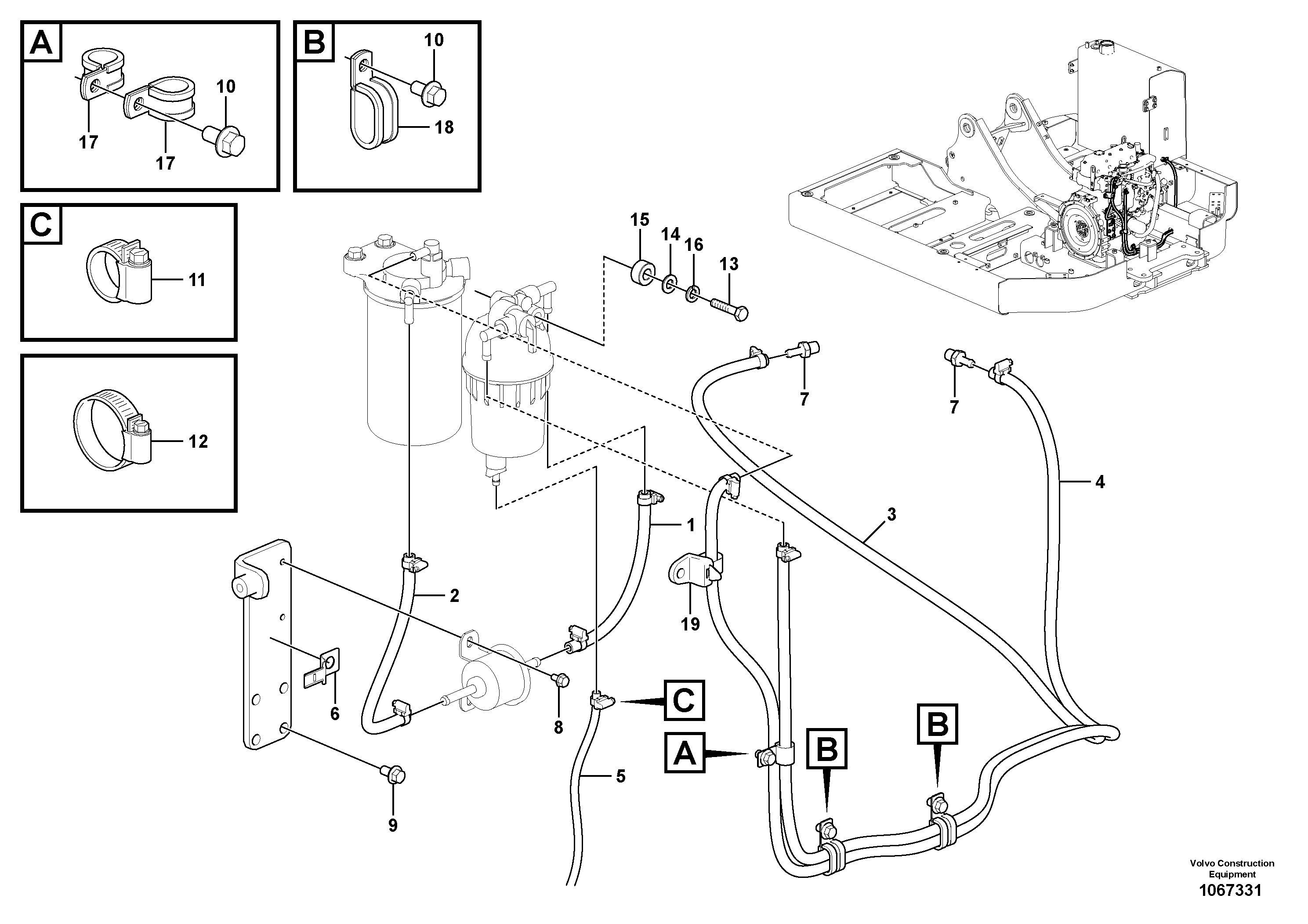 Clutch Spring RM/VOE14637136 VOLVO