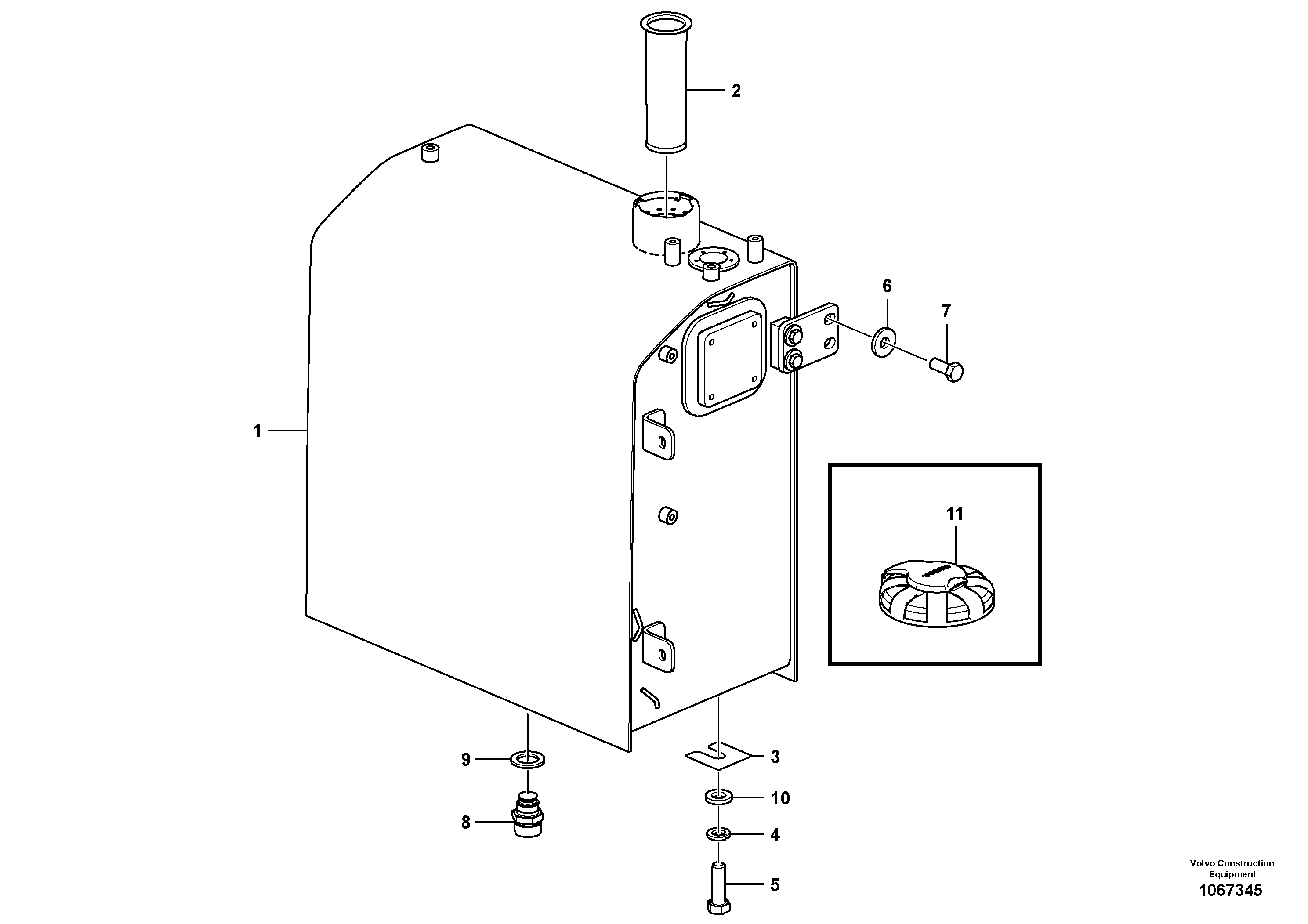 Microswitch VOE14639654 VOLVO