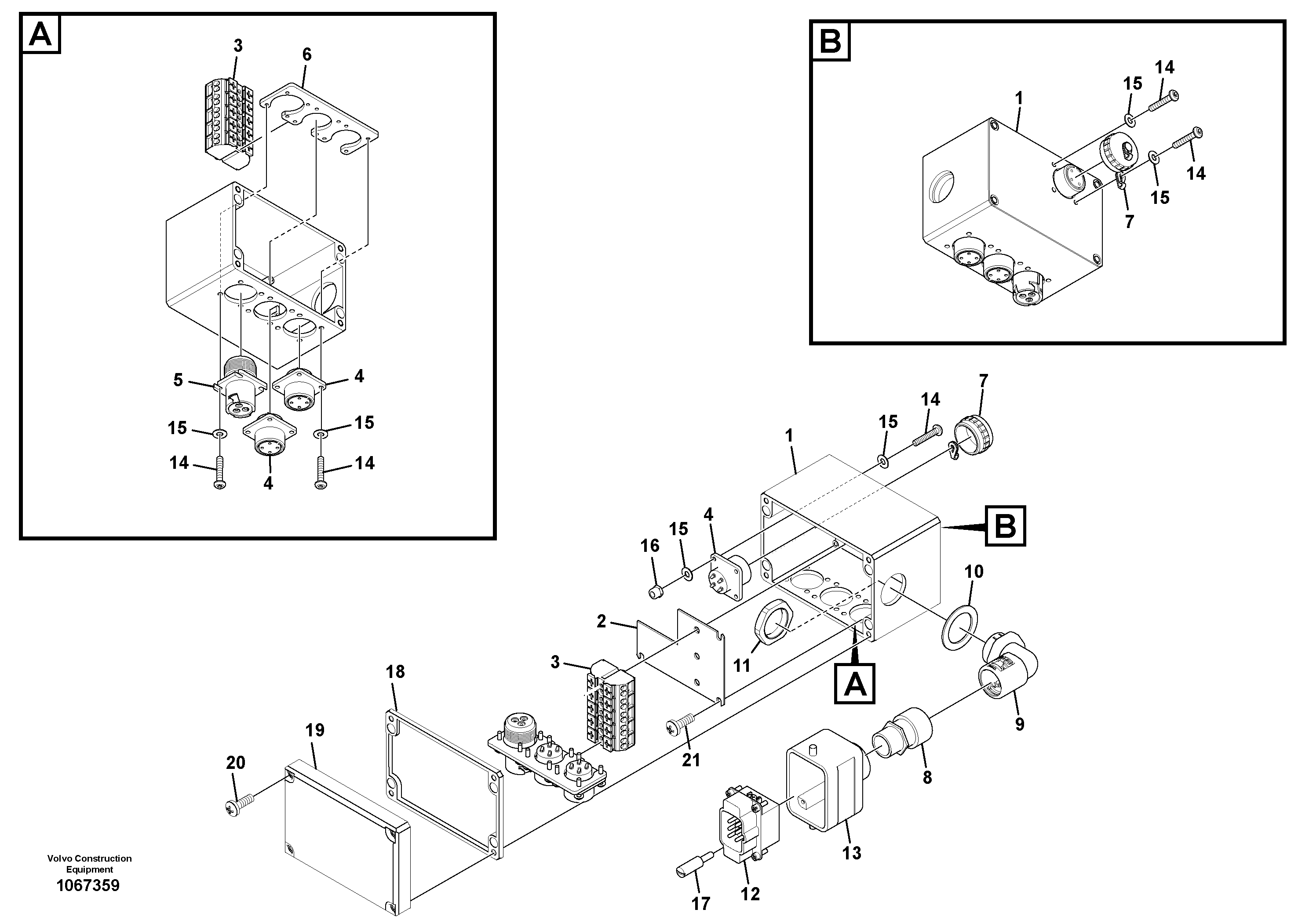 Microswitch RM43944131 VOLVO