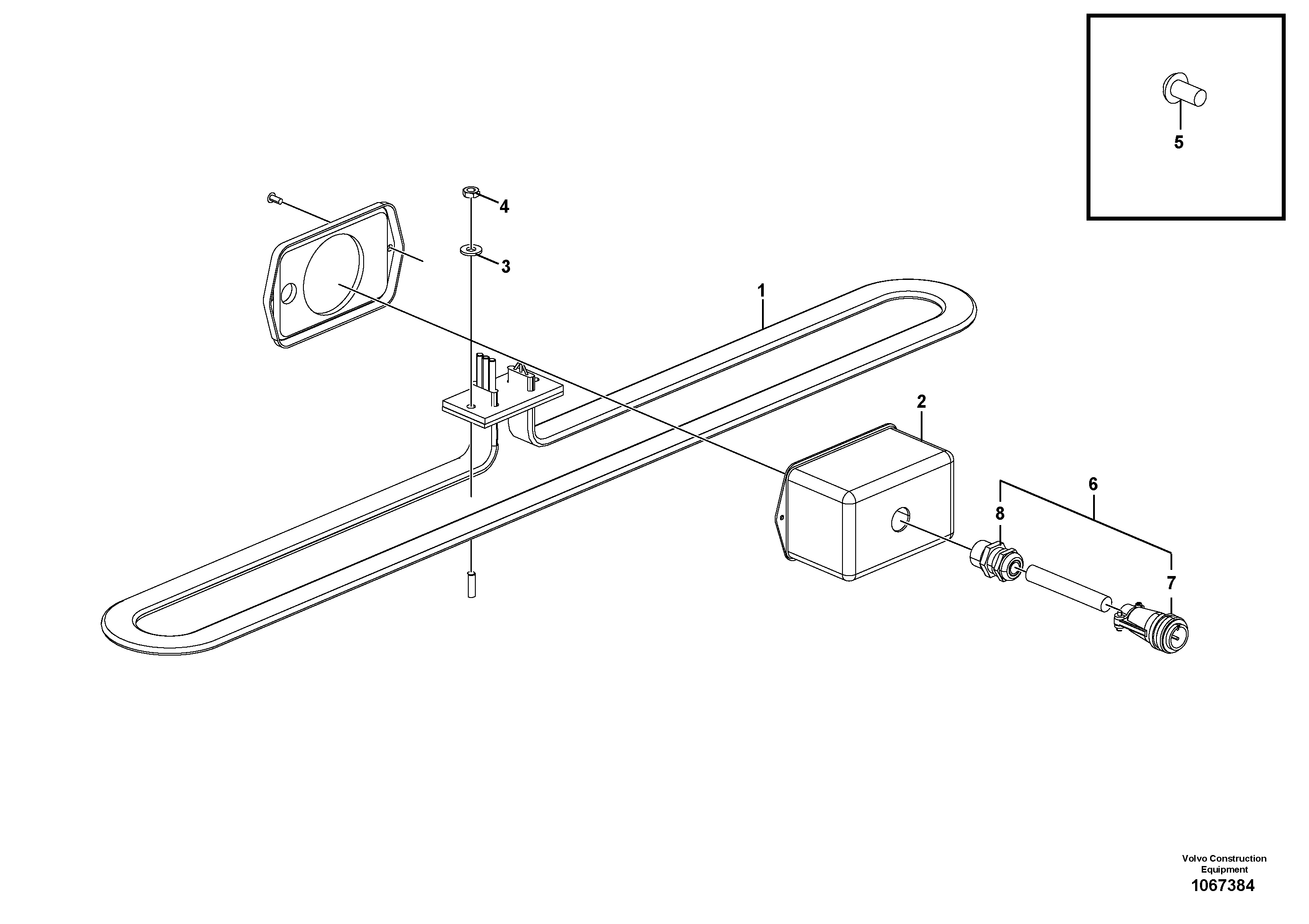 Radio Support RM46631420 VOLVO