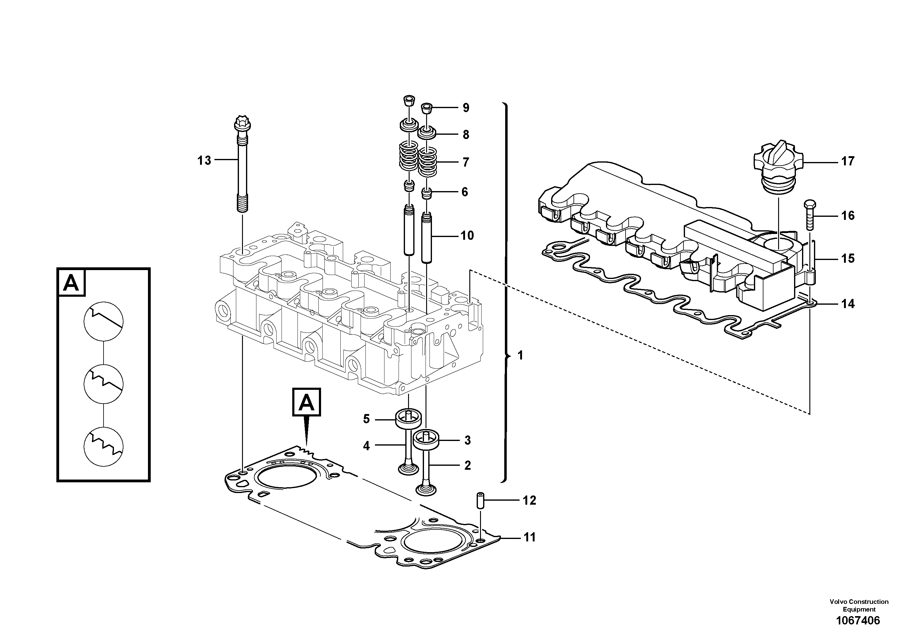 Valve Guide ZM2908496 VOLVO