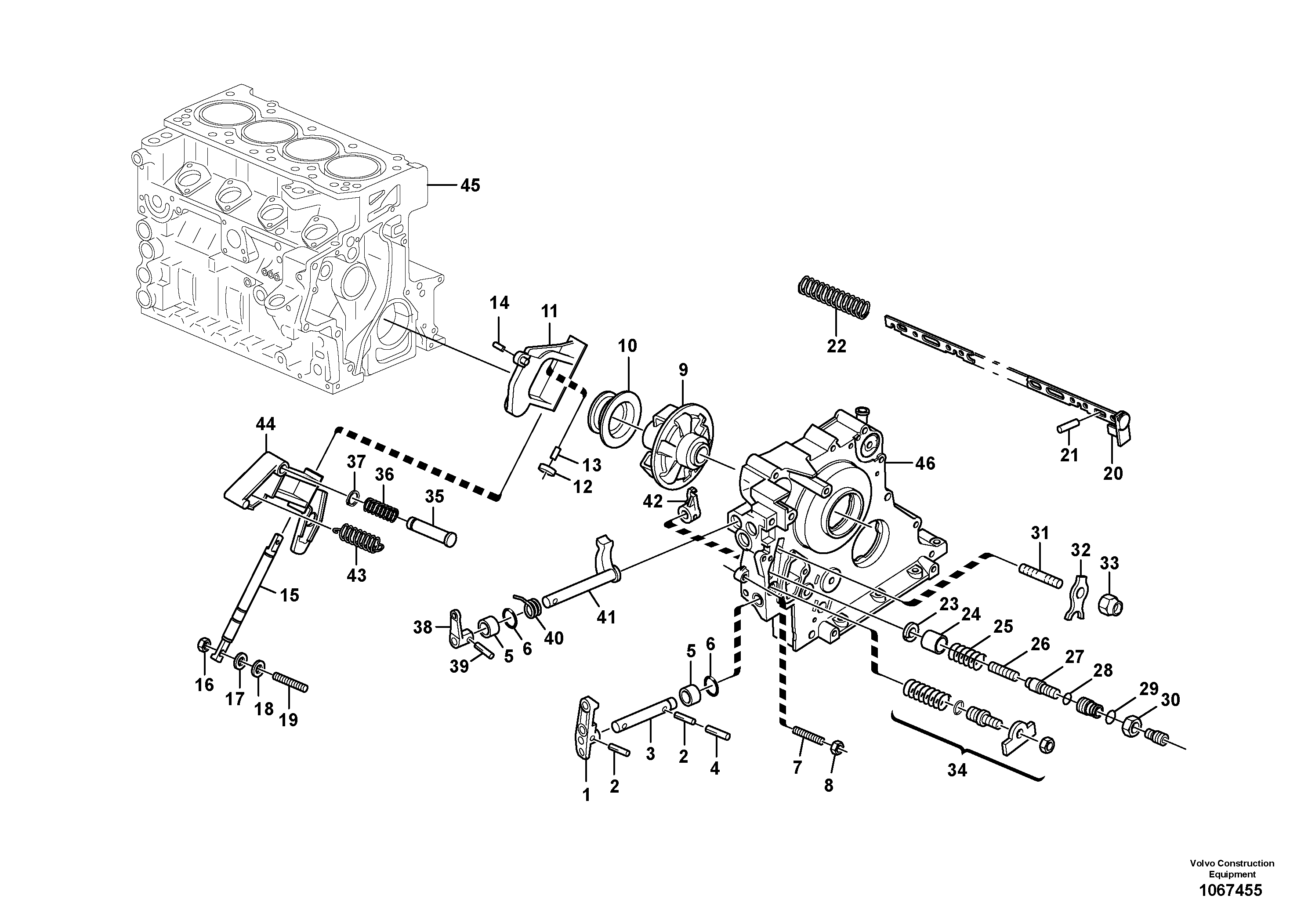 Microswitch VOE17233227 VOLVO