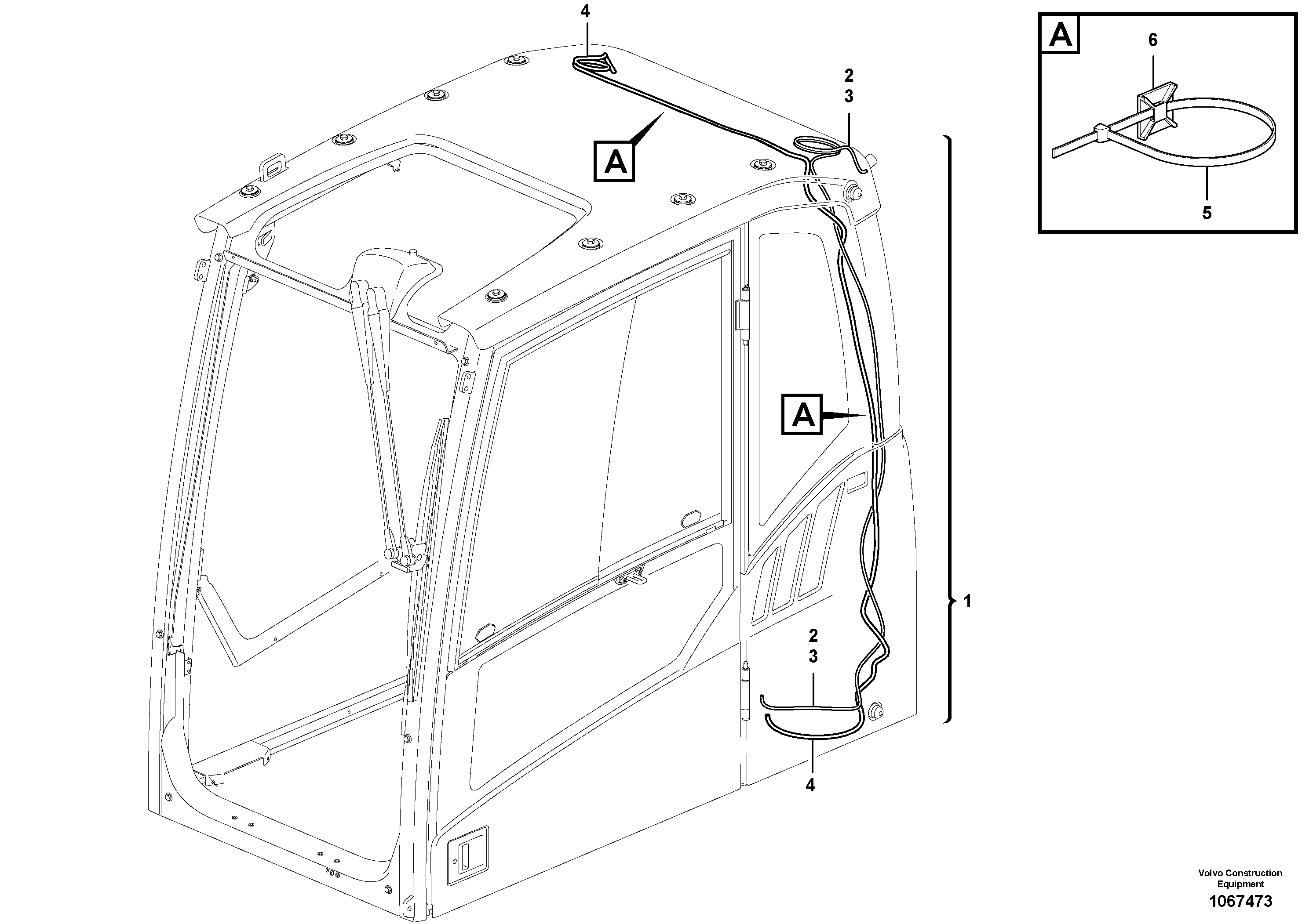 Radio Support VOE14691682 VOLVO