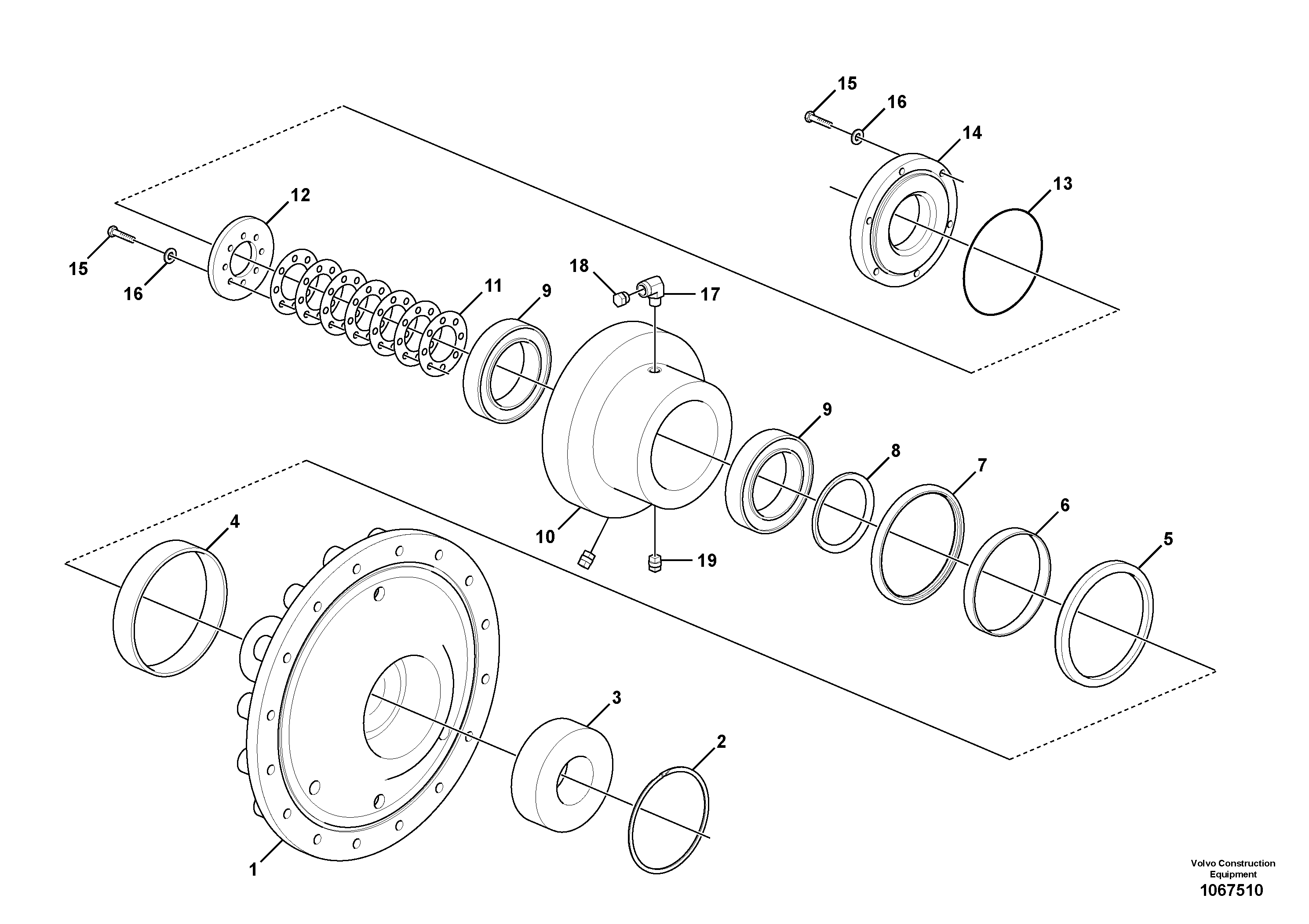 Starter Motor RM/VOE43992445 VOLVO