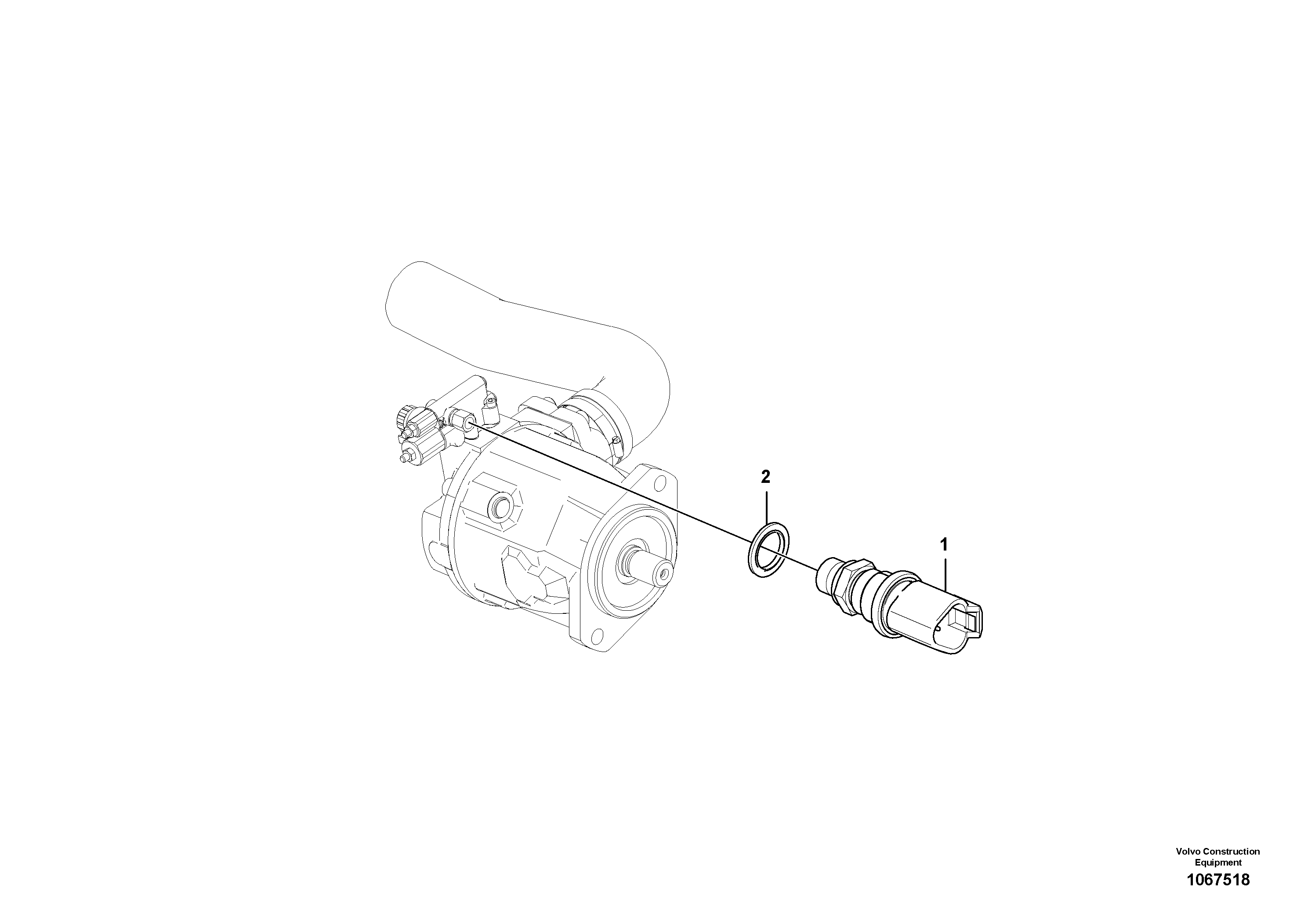 Cable bunch, cab VOE17202581 VOLVO