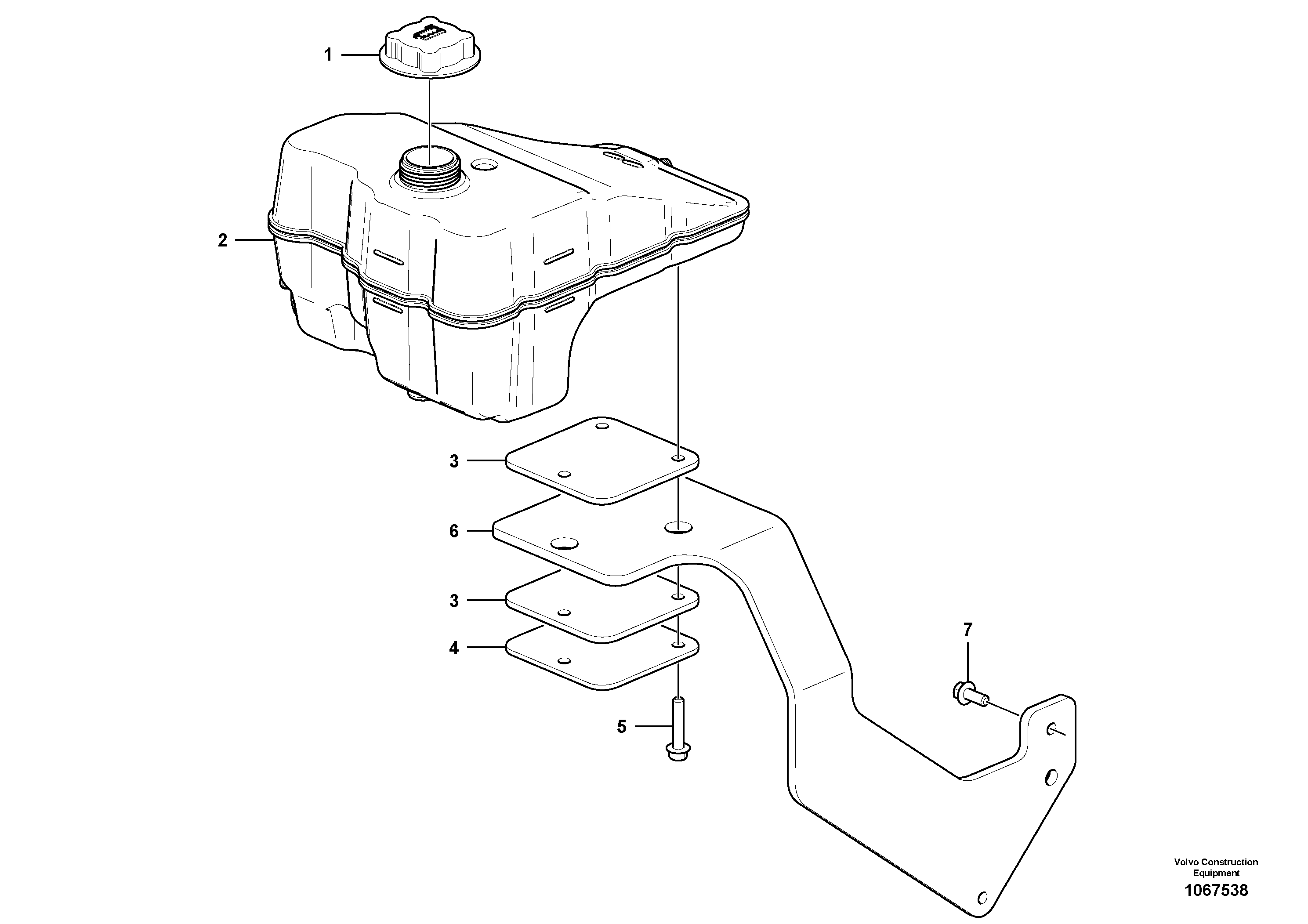Upper Wiper VOE15662010 VOLVO