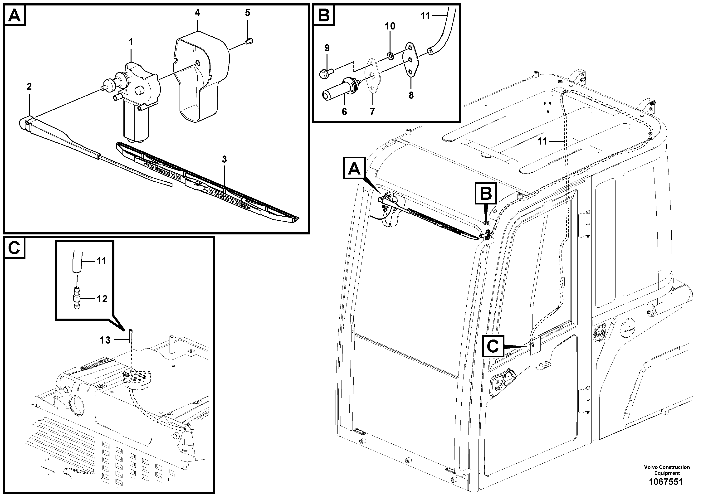 Маслоотражающее кольцо VOE14612814 VOLVO