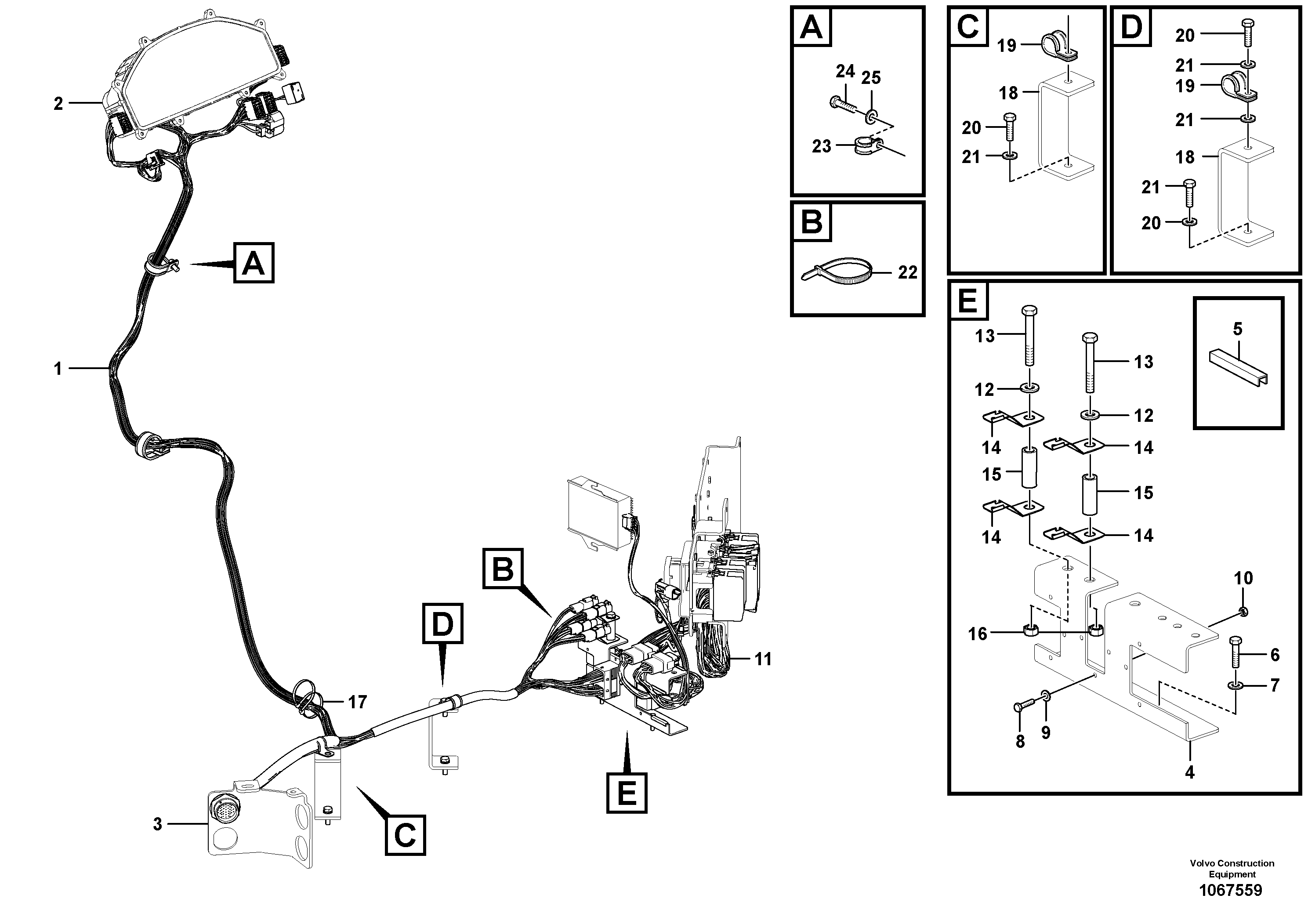 Mounting rail RM96746748 VOLVO