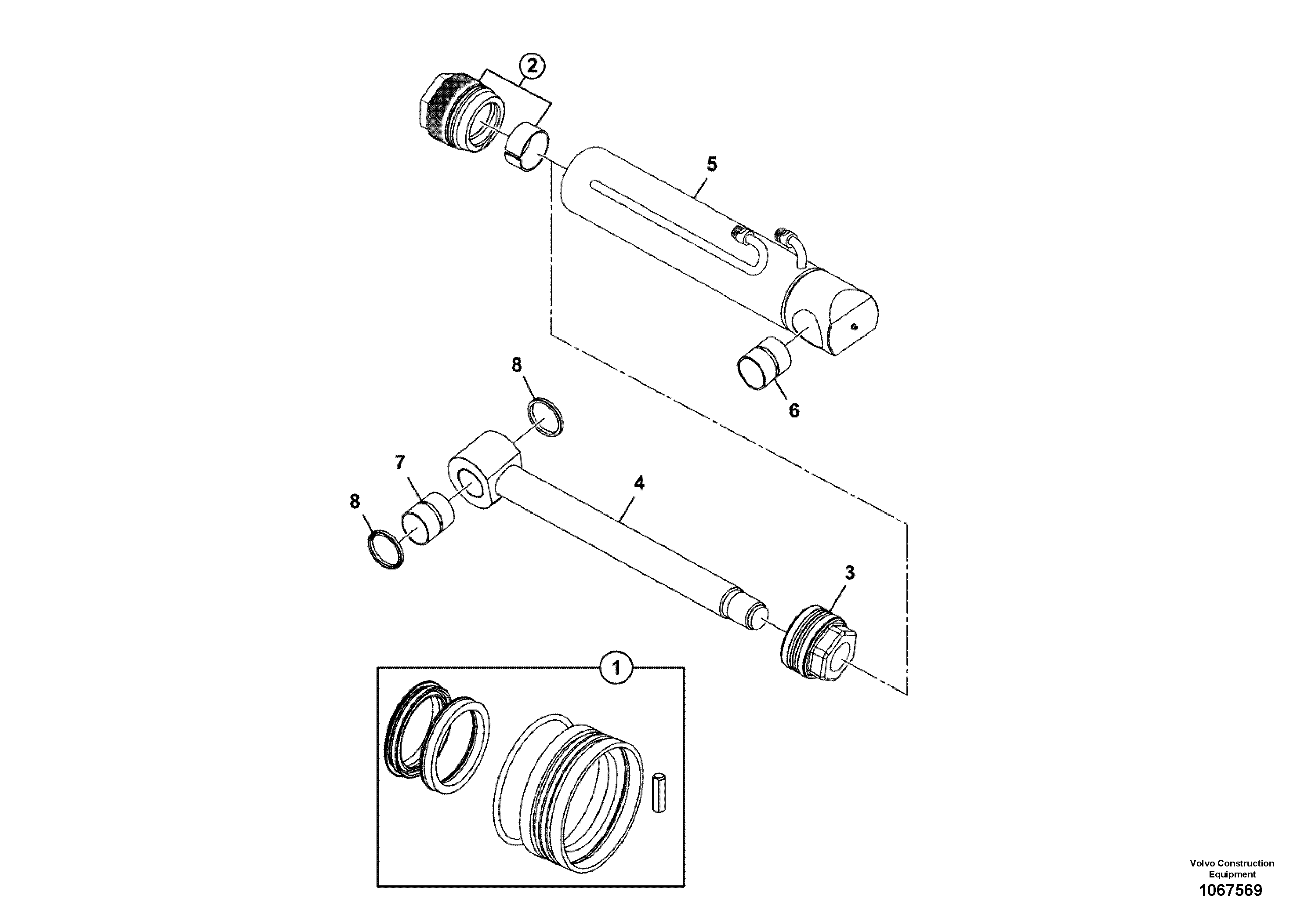 Ключевой жетон VOE17268091 VOLVO
