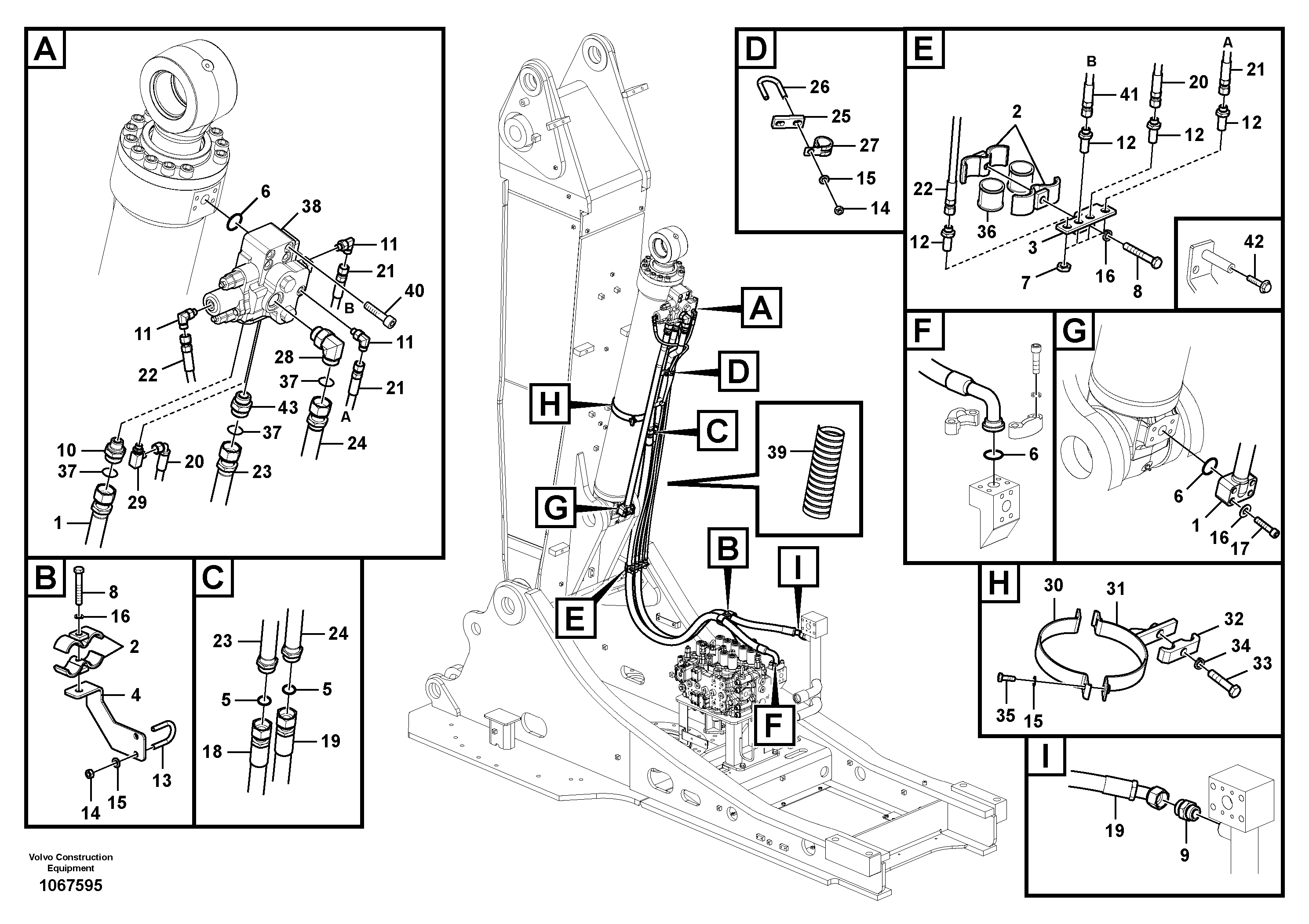 Seat frame VOE14560731 VOLVO