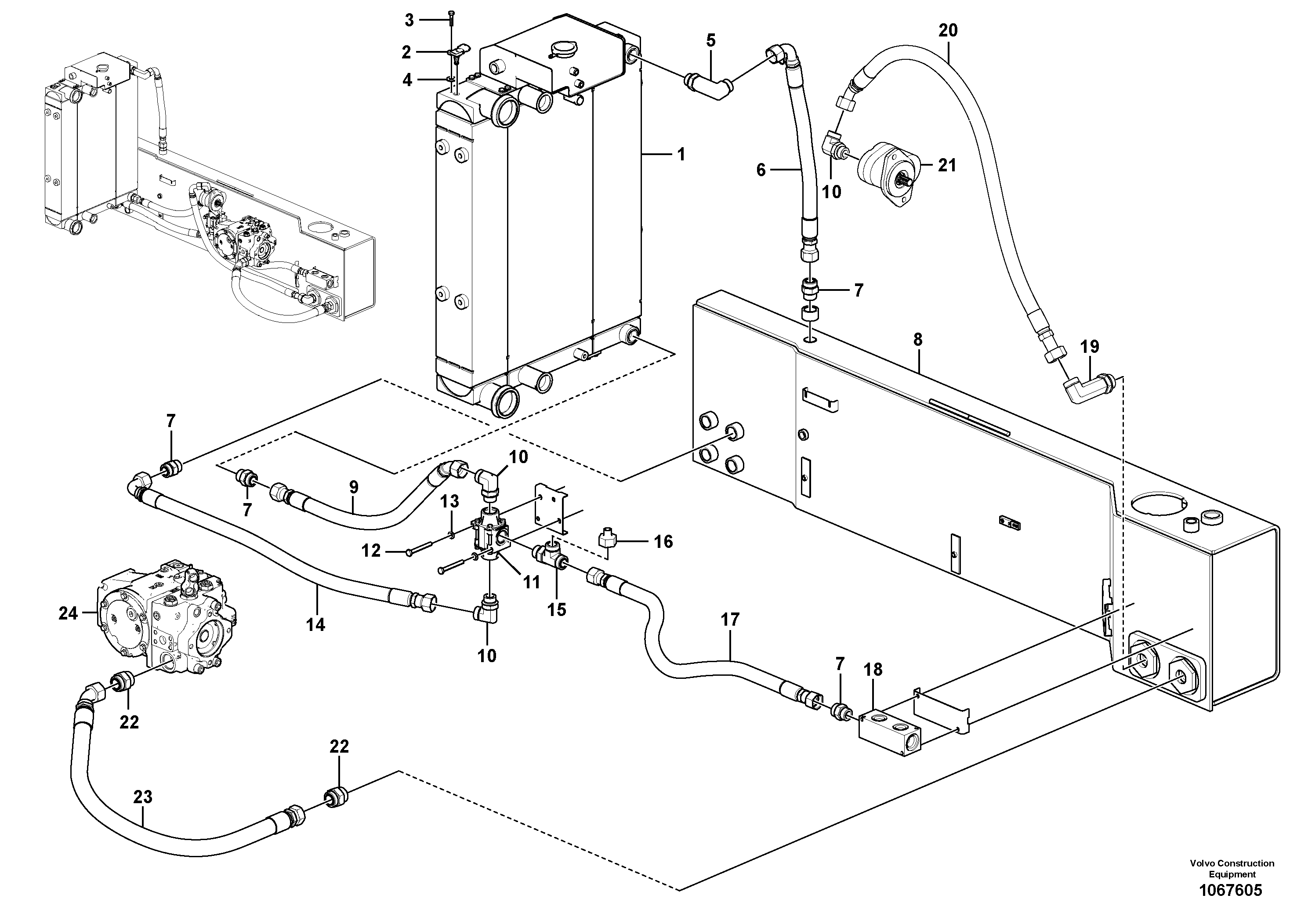 Adapter RM59408583 VOLVO