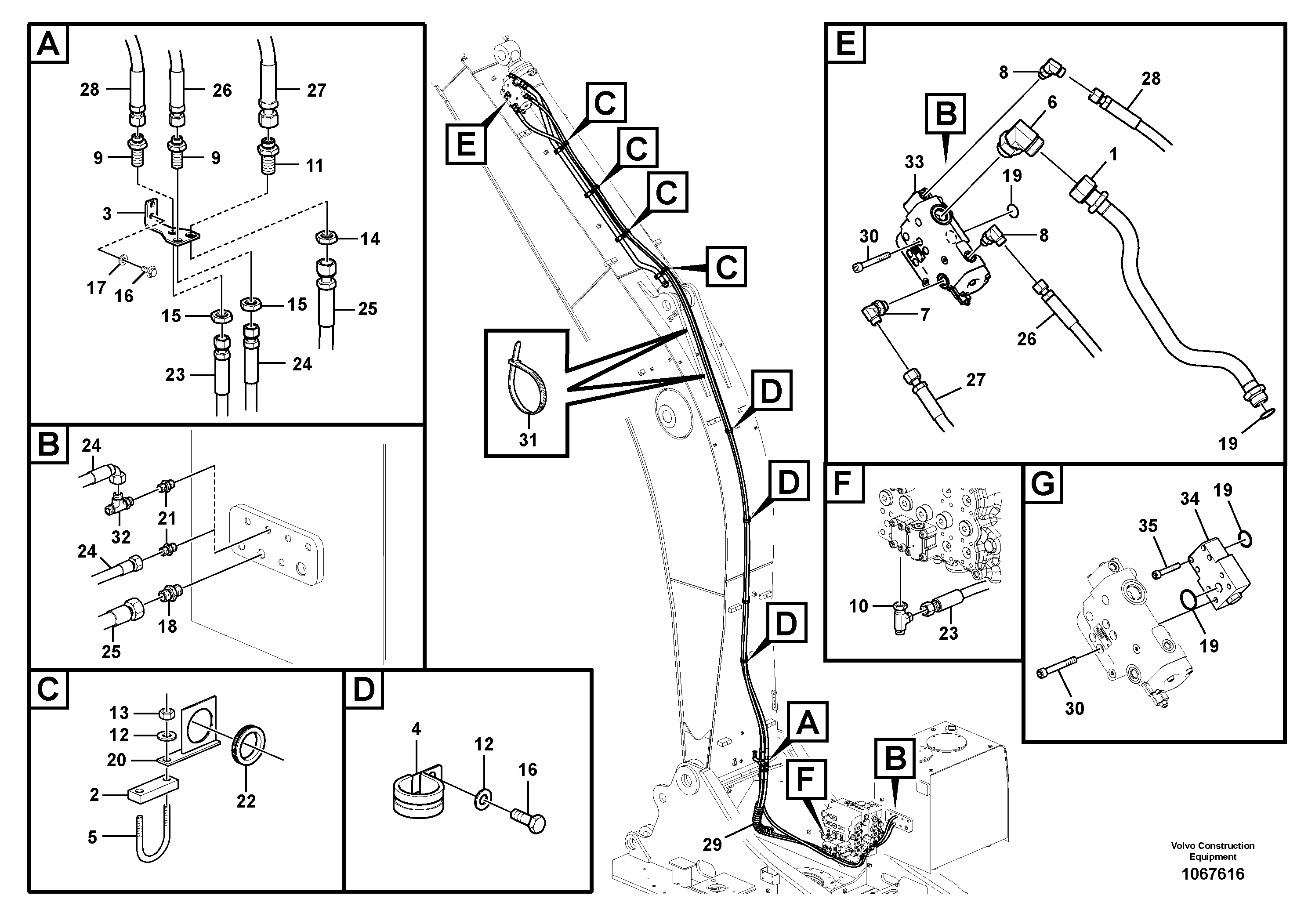 Press. lim. valve VOE14660672 VOLVO