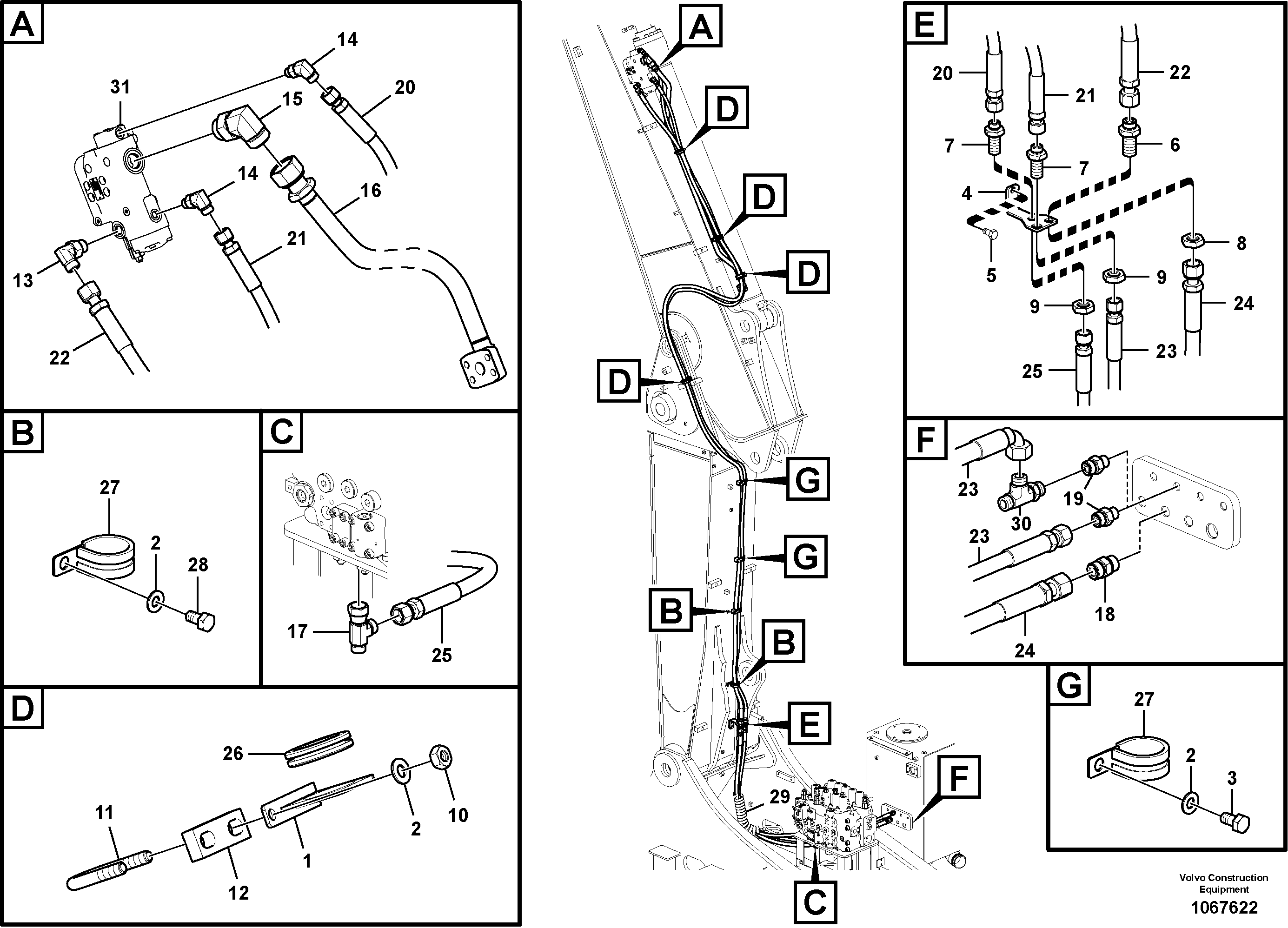 Timing gear casing VOE15099301 VOLVO