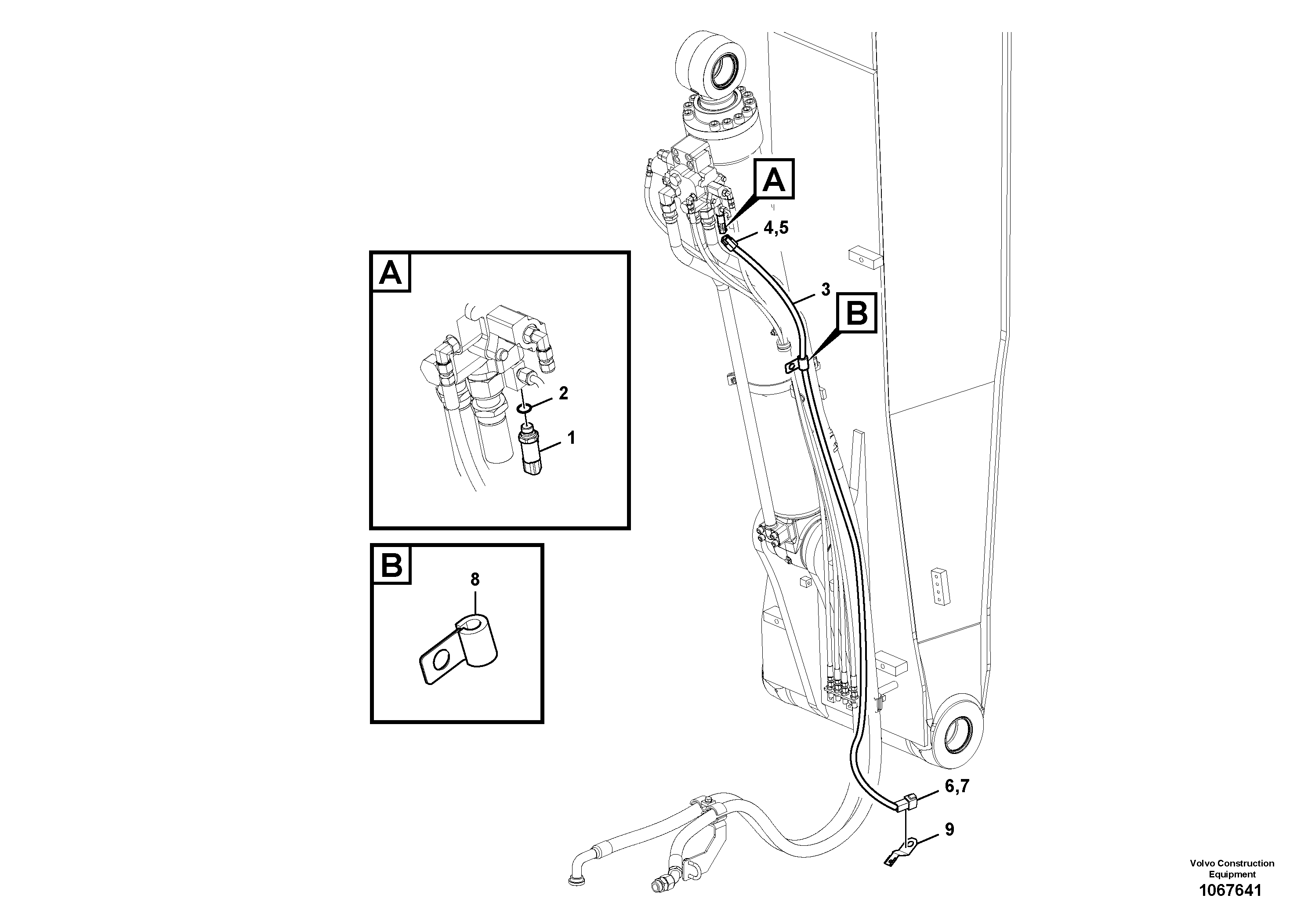 Support Leg VOE14646253 VOLVO