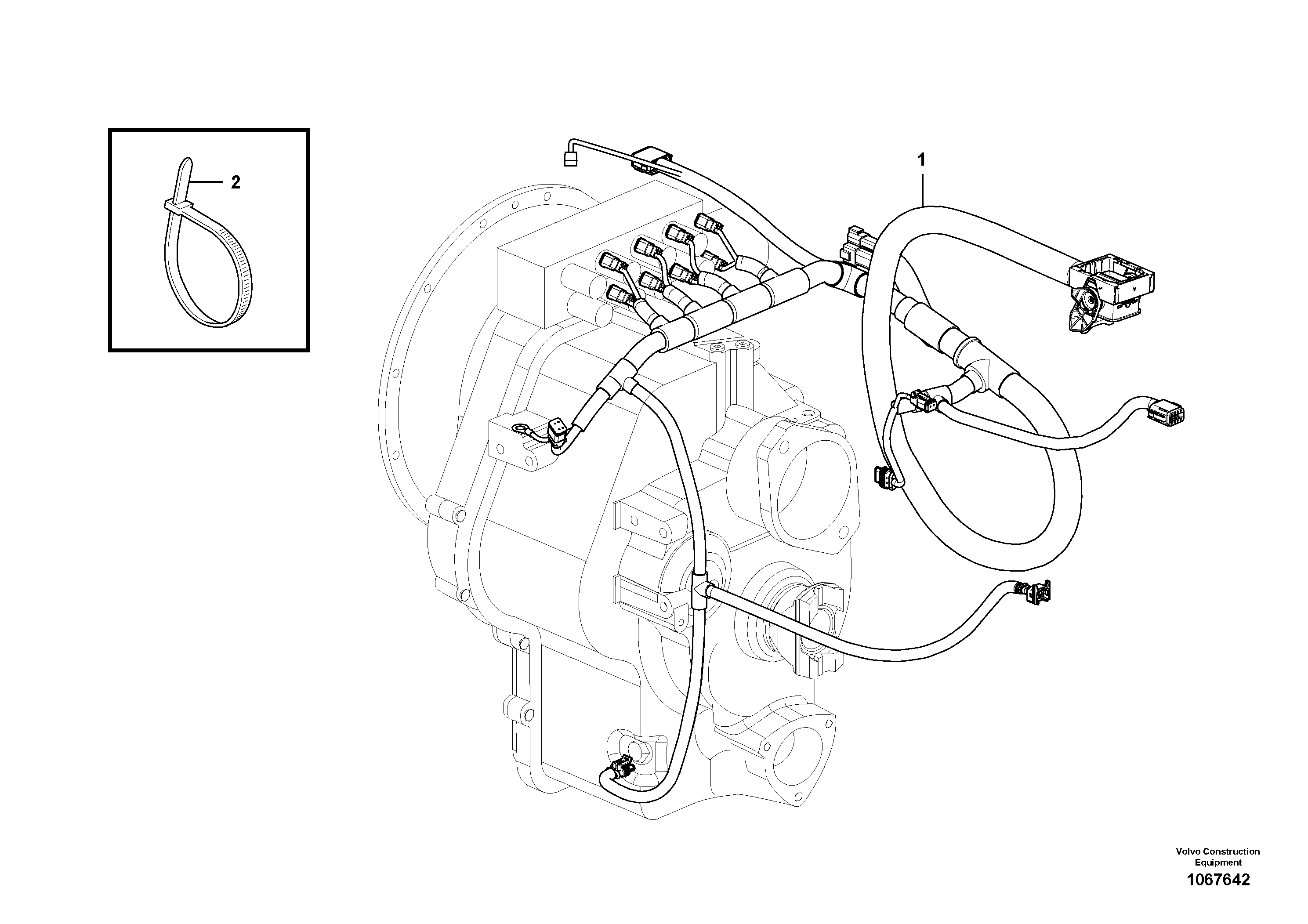 Support Leg VOE16672282 VOLVO