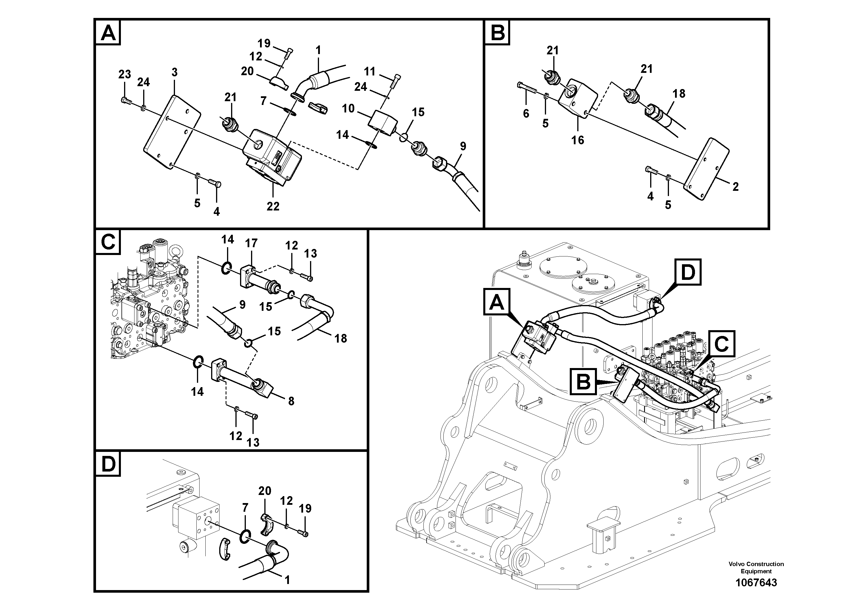 Press. lim. valve VOE14630080 VOLVO