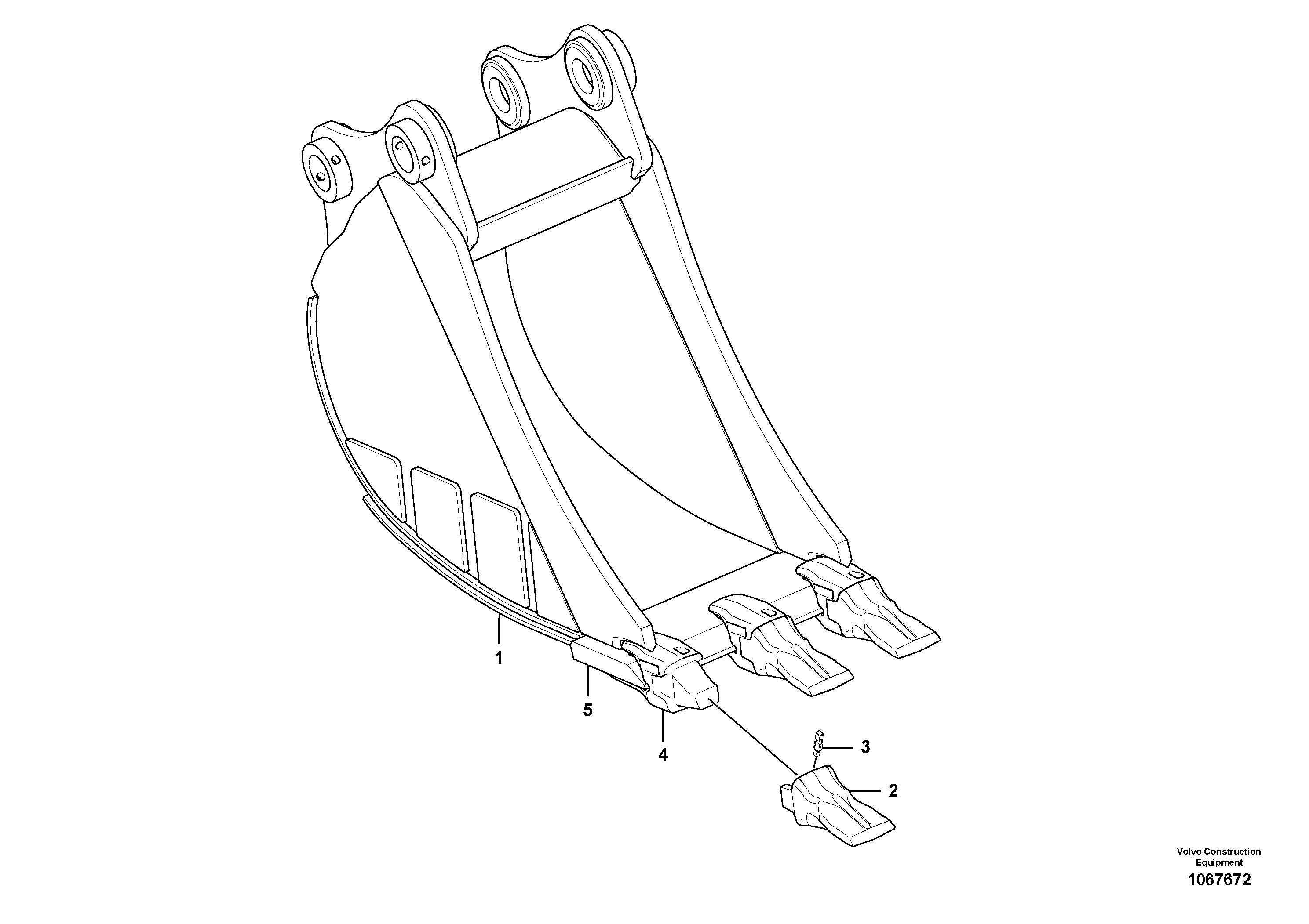 Cutting edge VOE14650795 VOLVO
