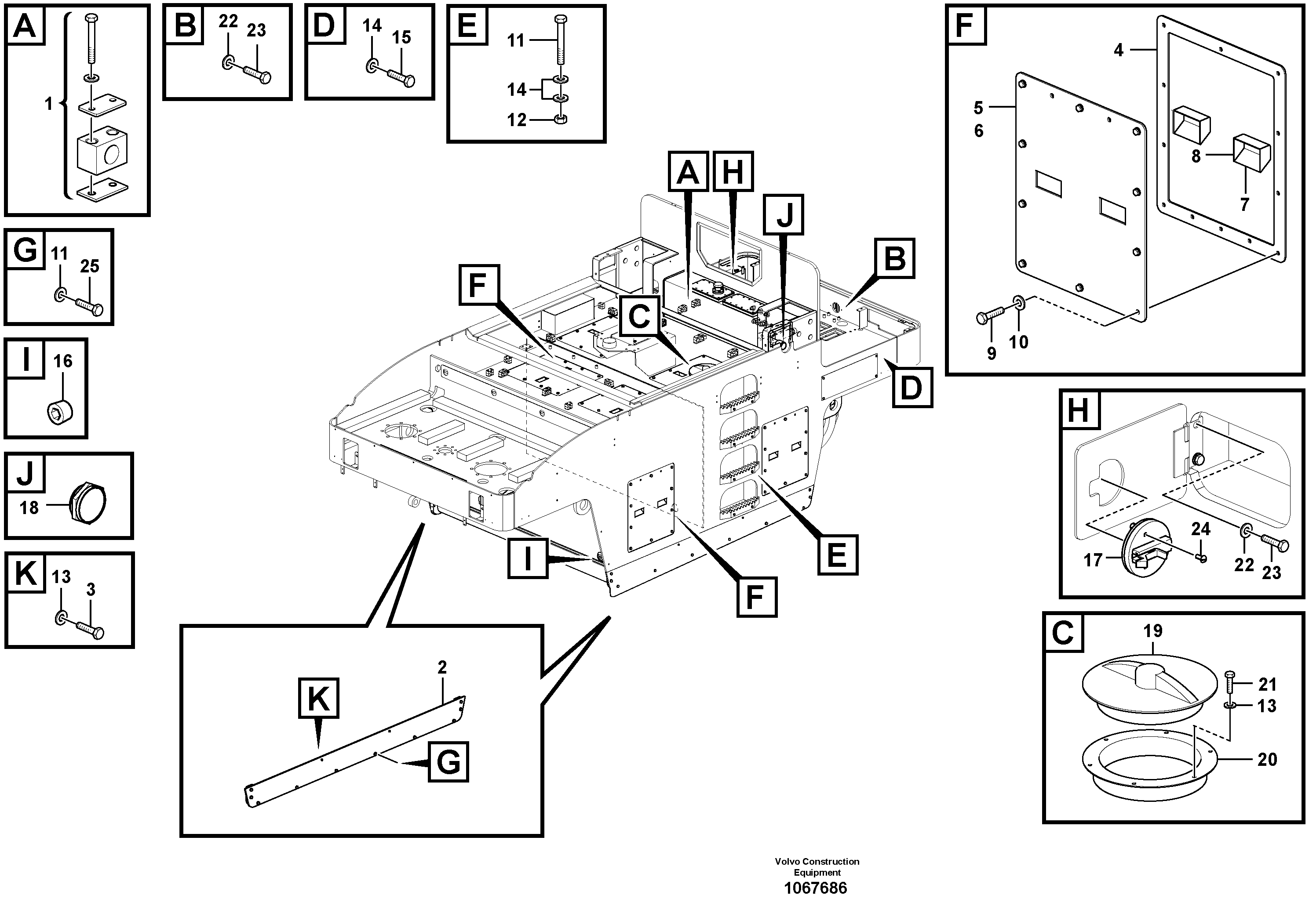 Rec.housing RM70858972 VOLVO