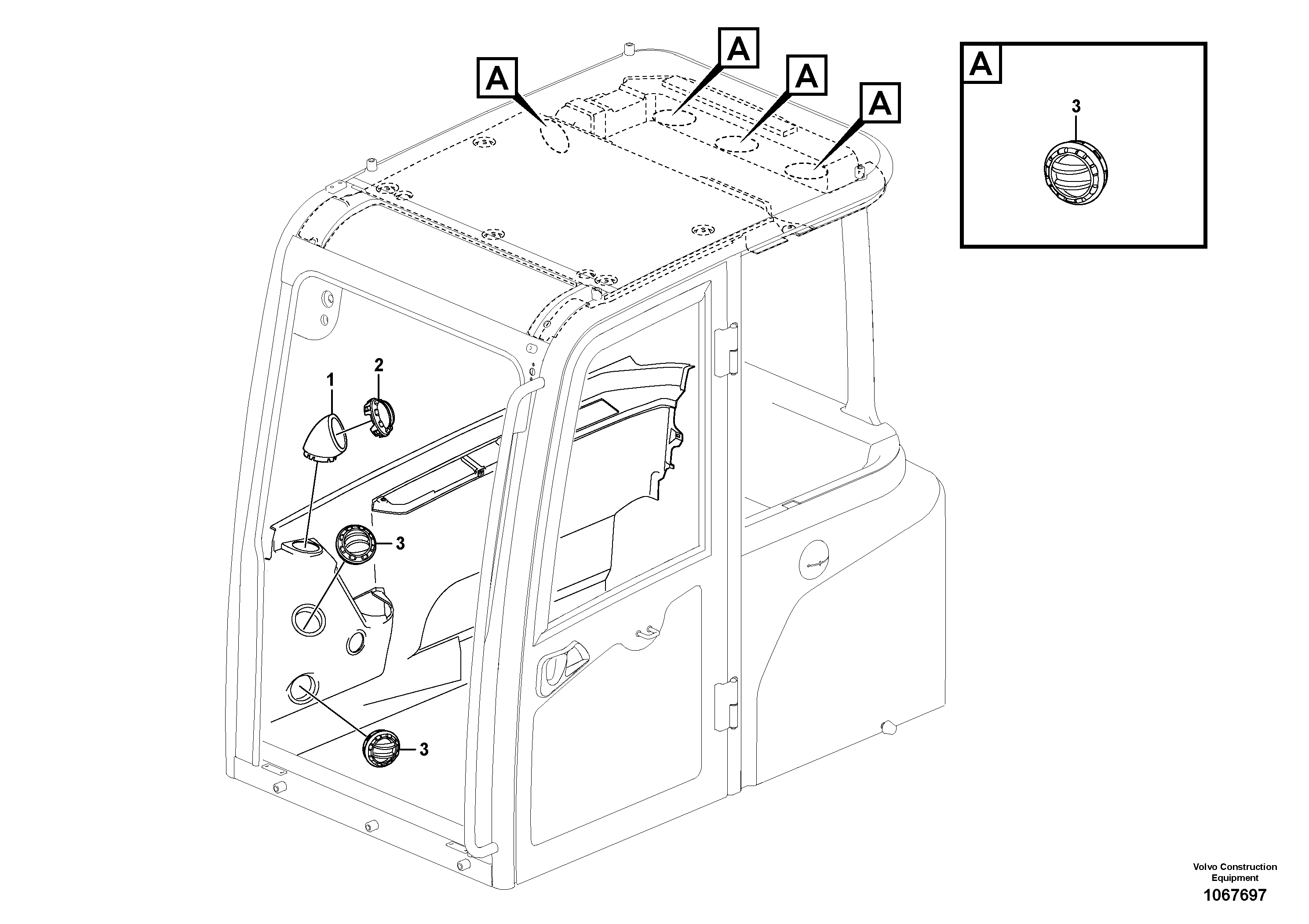Rear Section VOE14612043 VOLVO