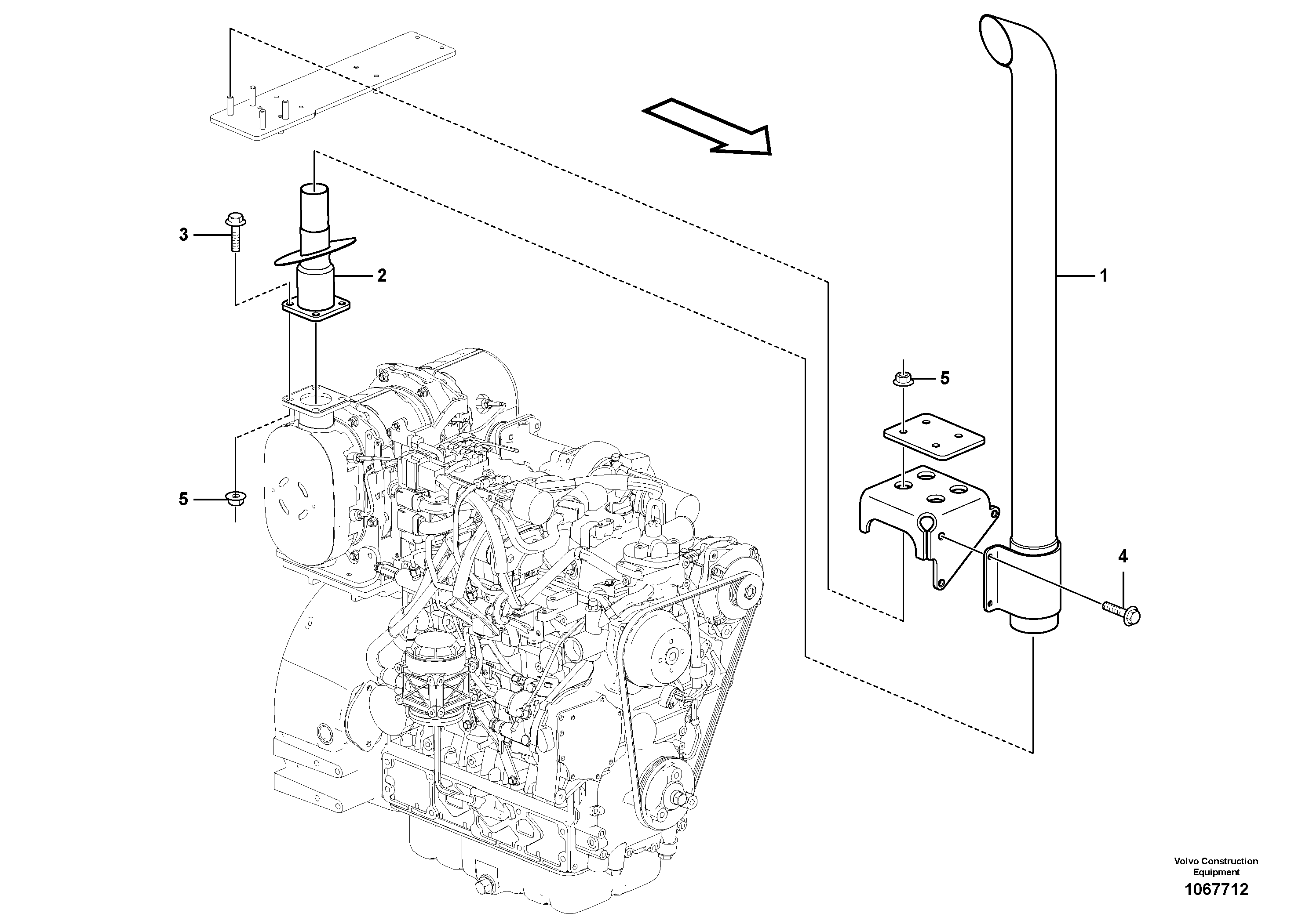 Axle Casing VOE16213041 VOLVO