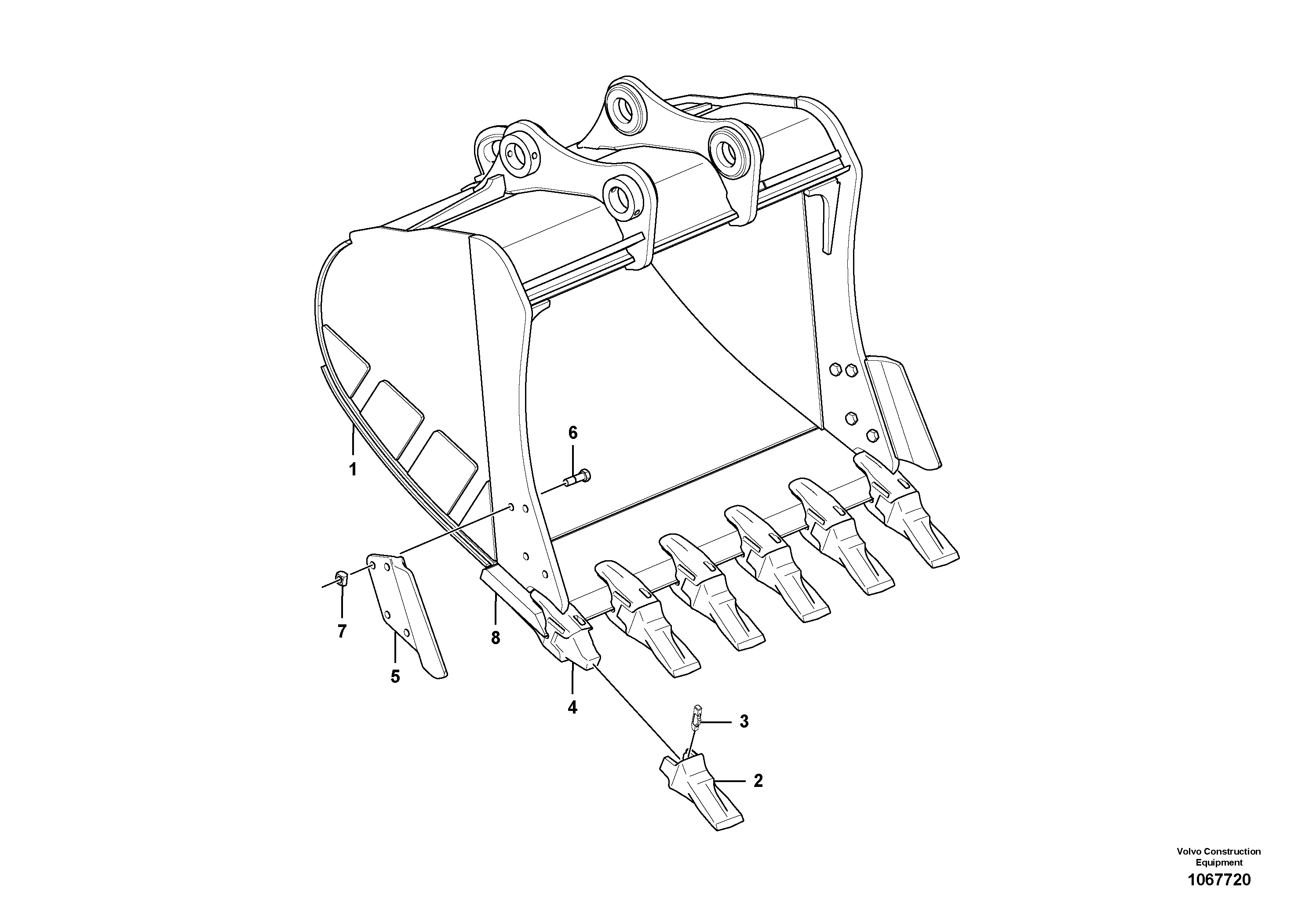 Дисковая фреза VOE14645153 VOLVO