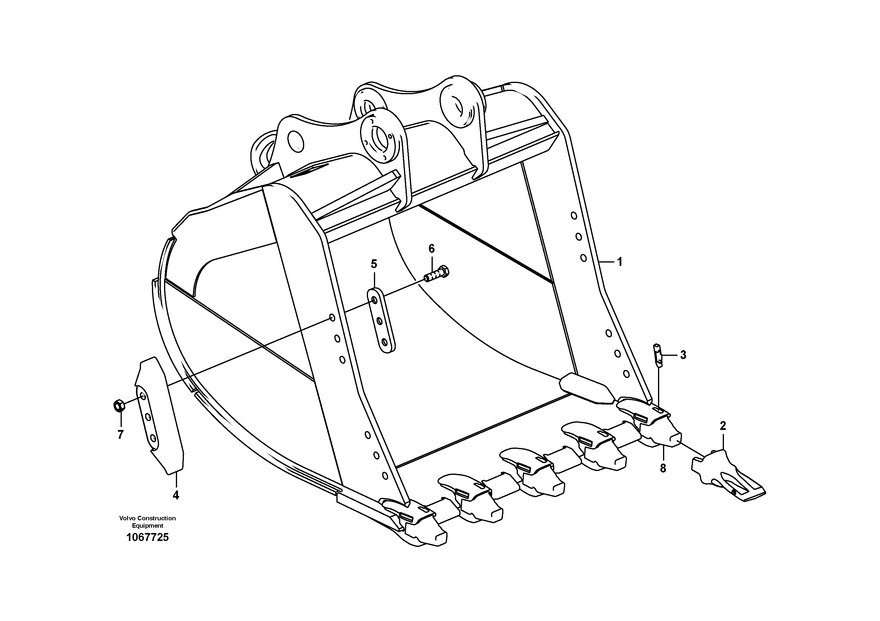 Release Arm VOE14650897 VOLVO