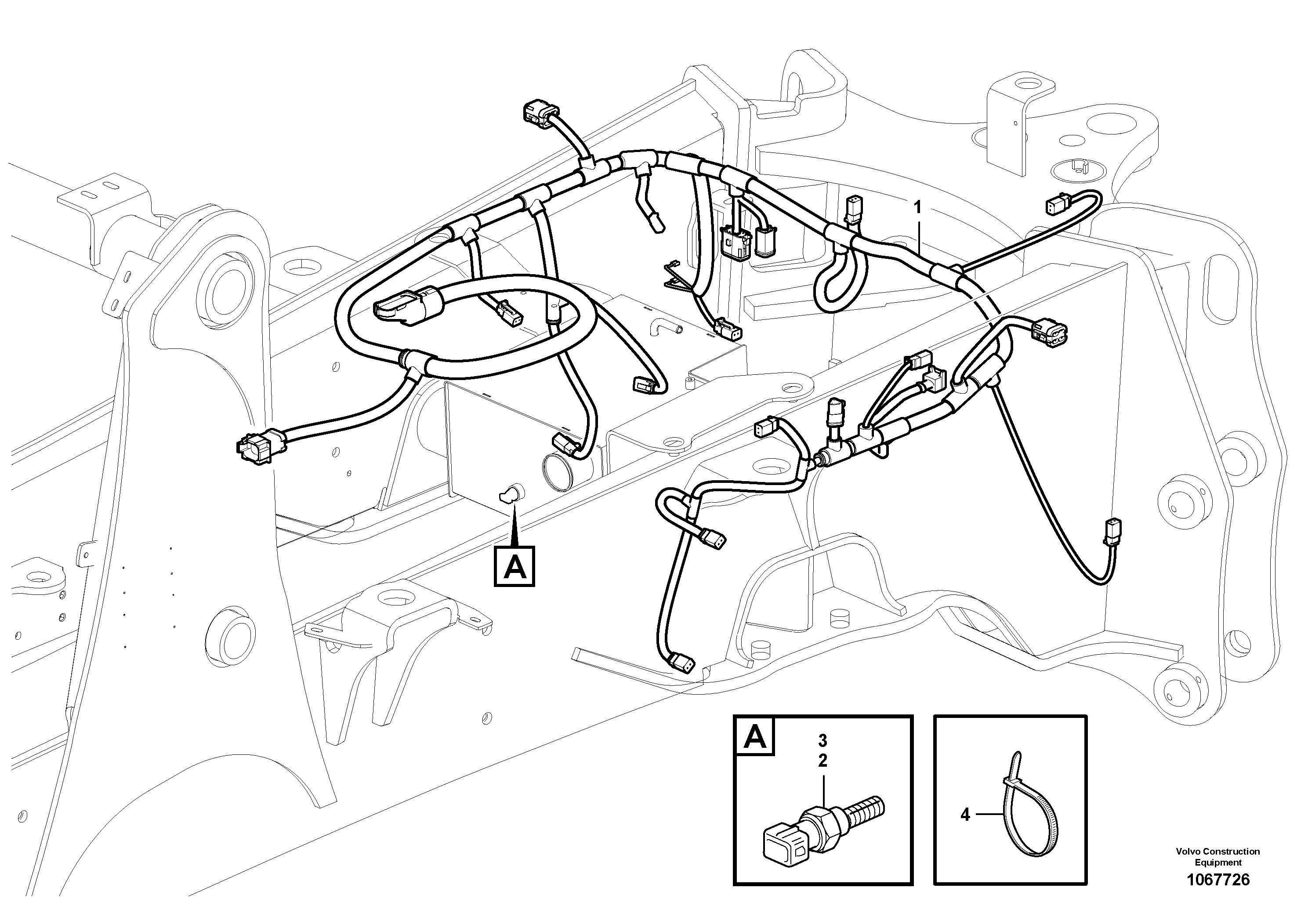 Support Leg VOE16644539 VOLVO