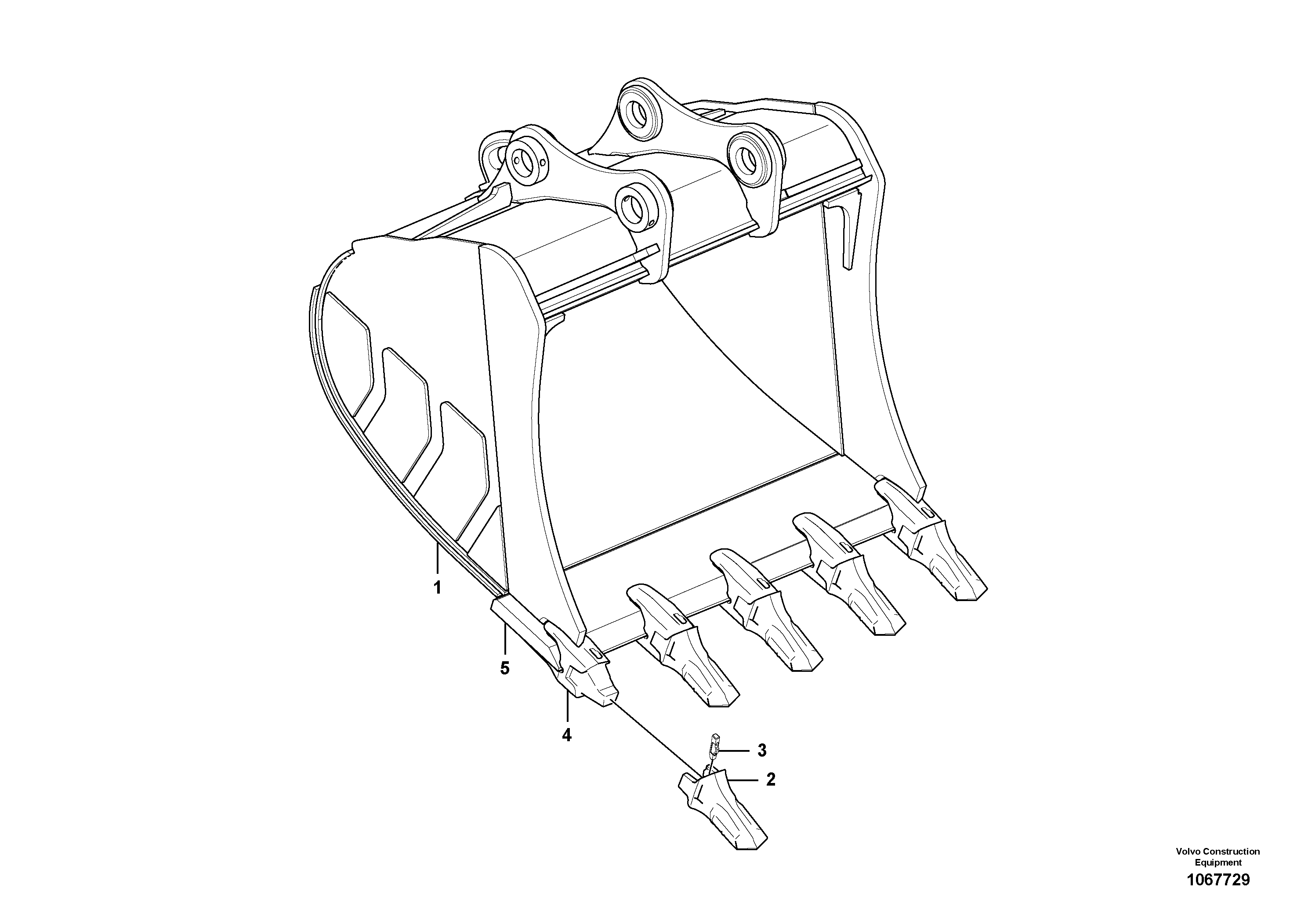 Release Arm VOE14641803 VOLVO