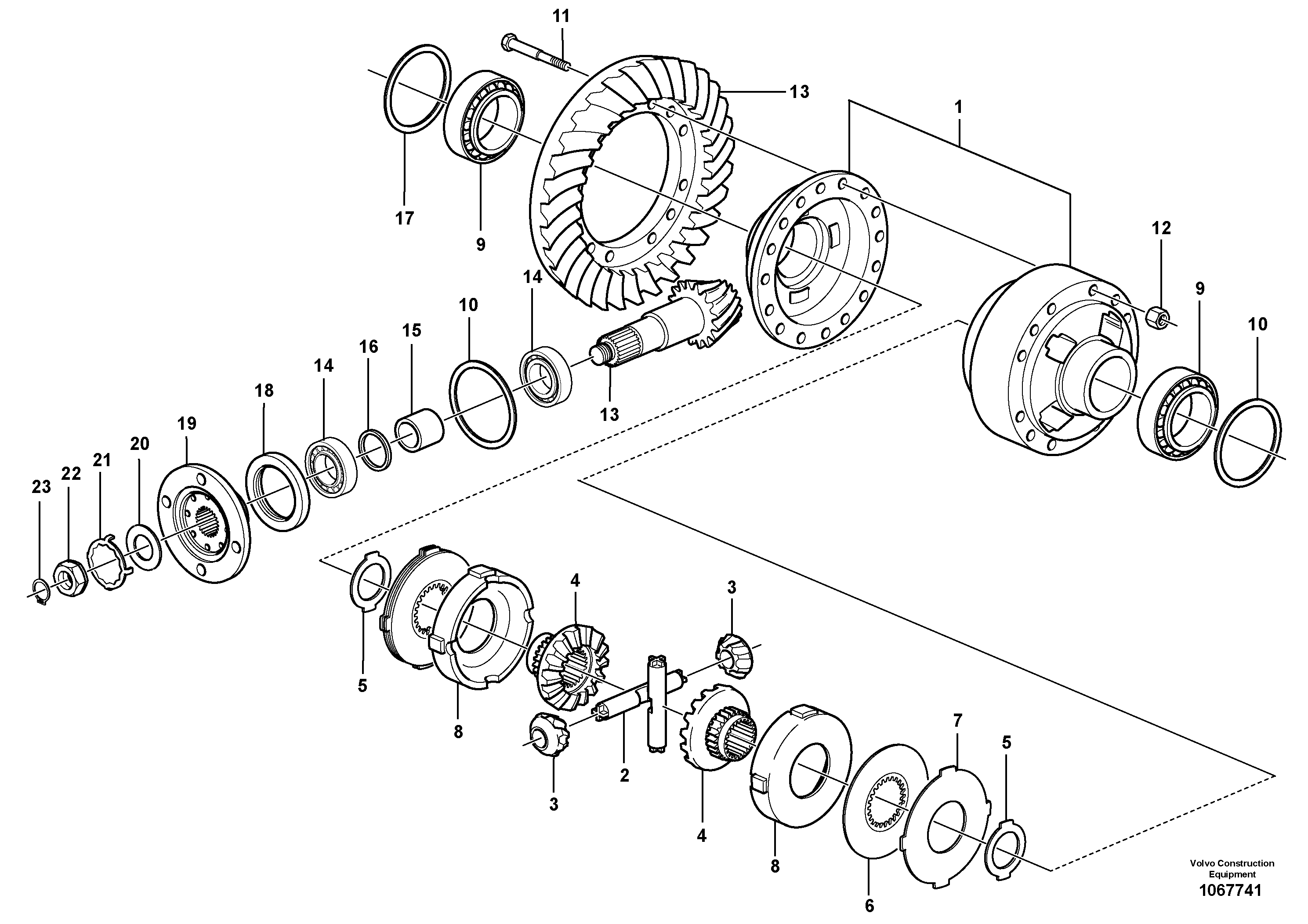 Comp Flange VOE11168031 VOLVO